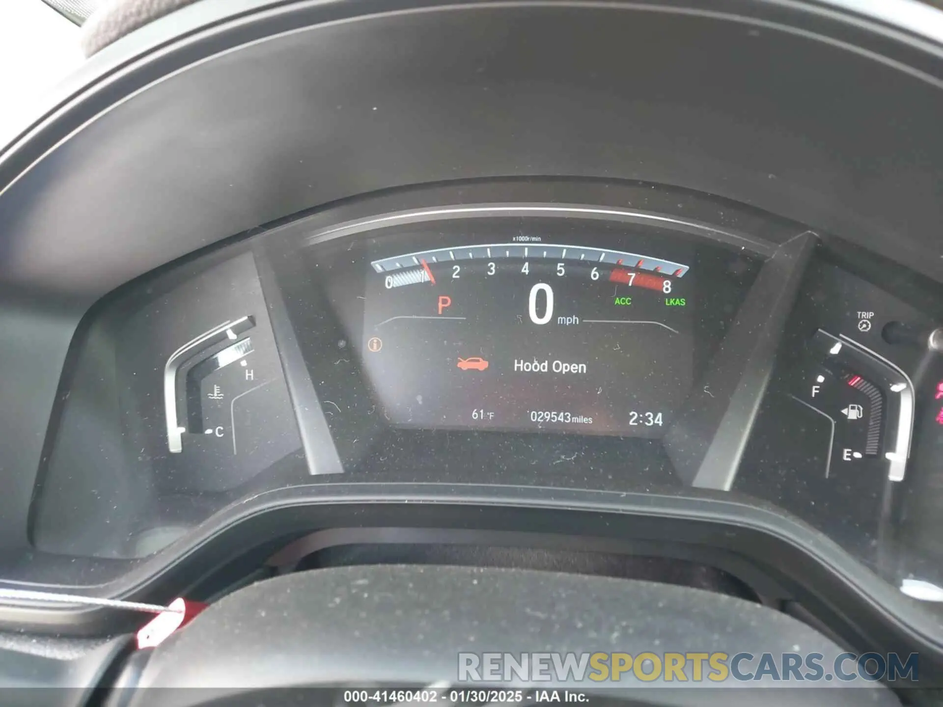 7 fotografías del automóvil dañado 7FARW1H71ME014756 HONDA CR-V 2021