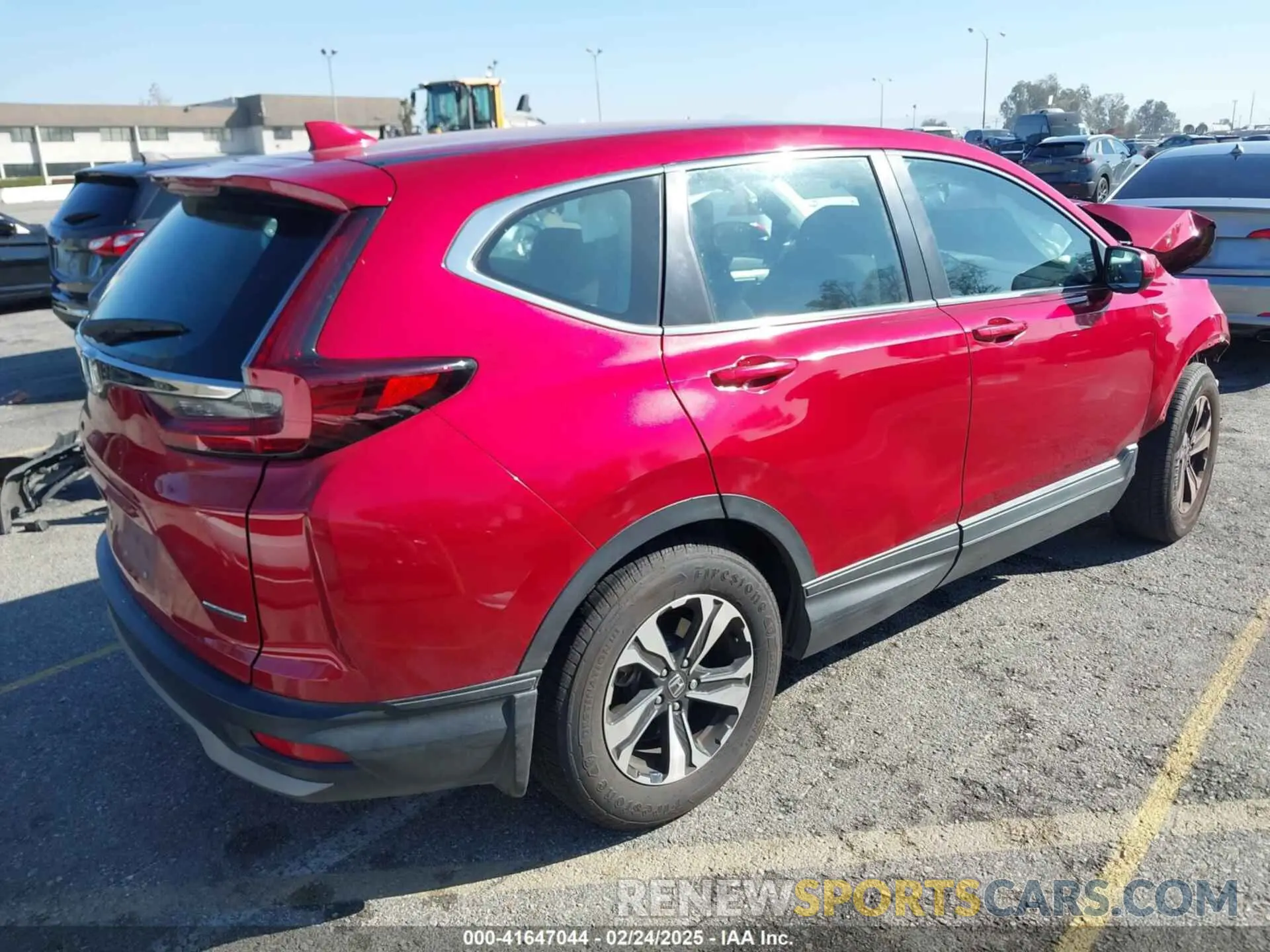 4 fotografías del automóvil dañado 7FARW1H71ME023506 HONDA CR-V 2021