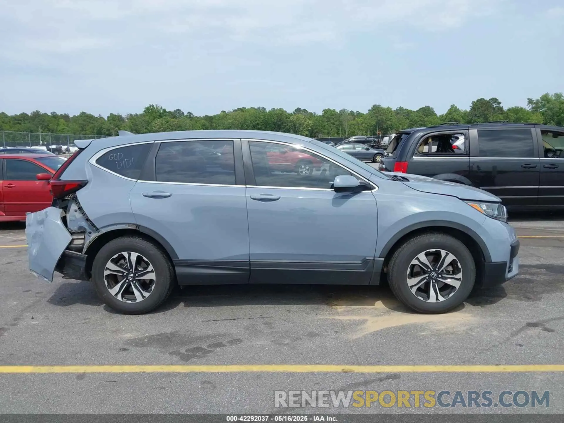 13 fotografías del automóvil dañado 7FARW1H74ME023466 HONDA CR-V 2021