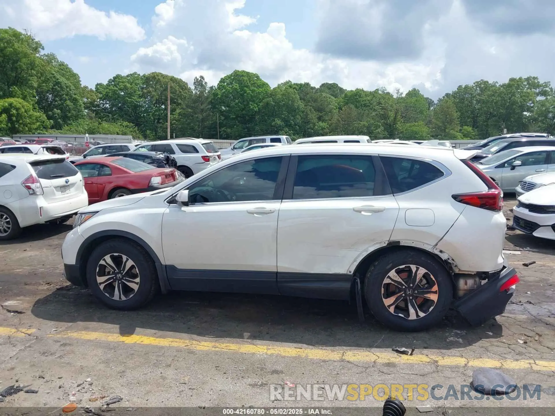 14 fotografías del automóvil dañado 7FARW1H74ME024990 HONDA CR-V 2021