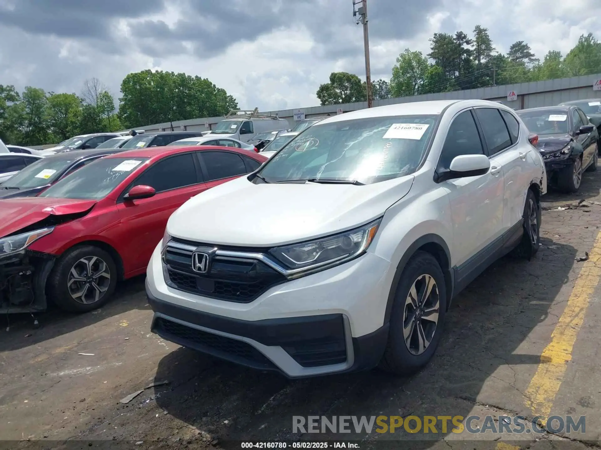 2 fotografías del automóvil dañado 7FARW1H74ME024990 HONDA CR-V 2021