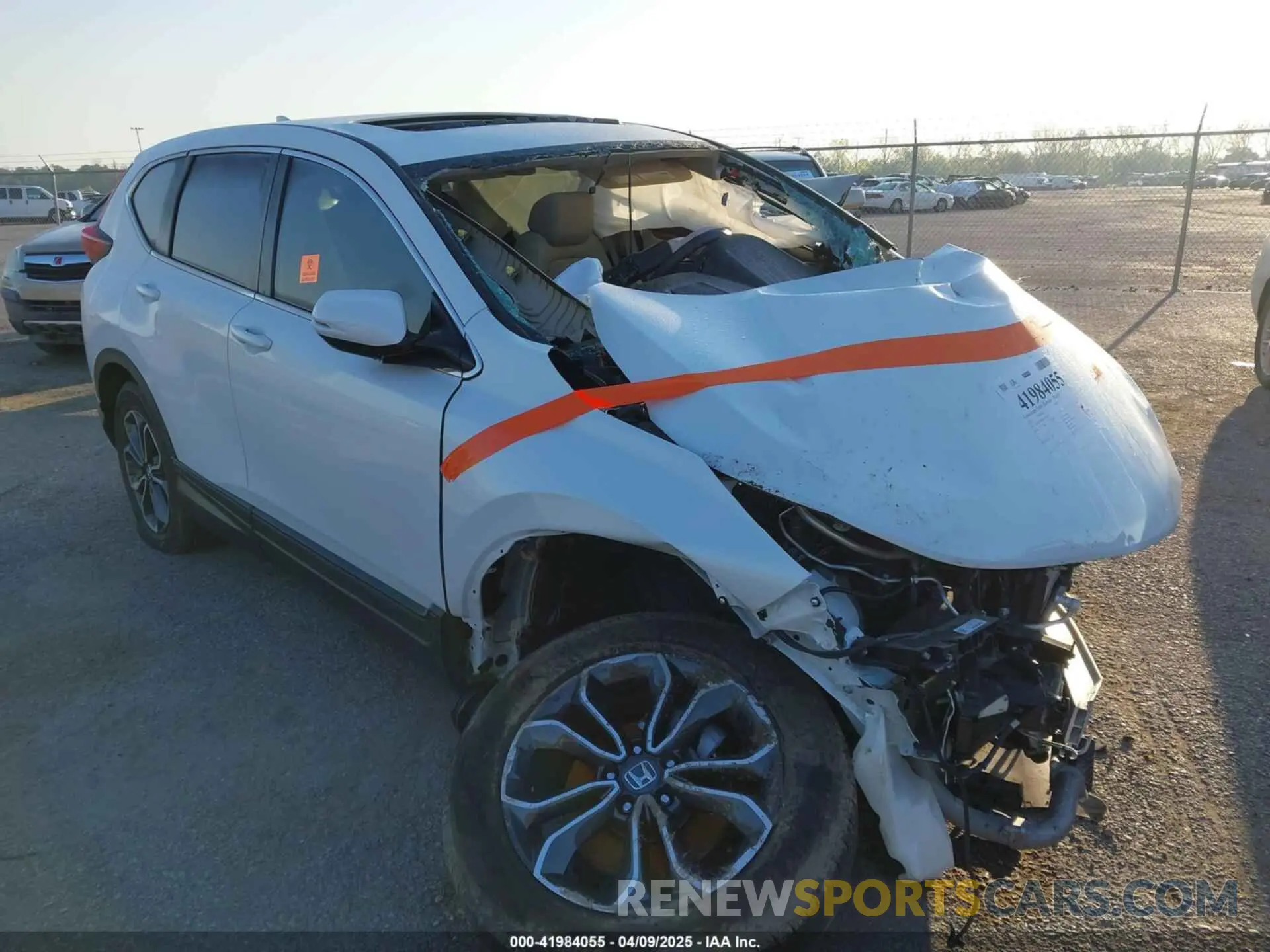 1 fotografías del automóvil dañado 7FARW1H88ME020370 HONDA CR-V 2021