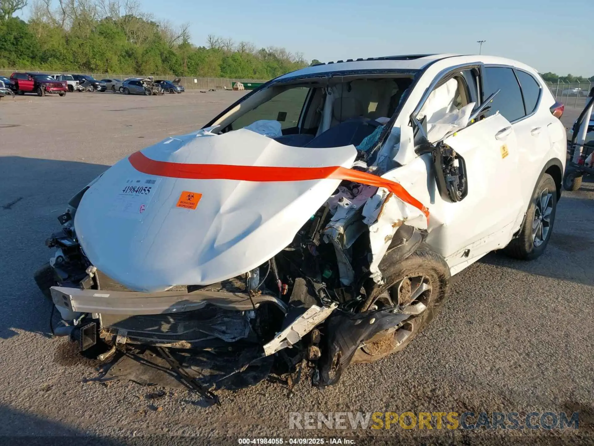 2 fotografías del automóvil dañado 7FARW1H88ME020370 HONDA CR-V 2021