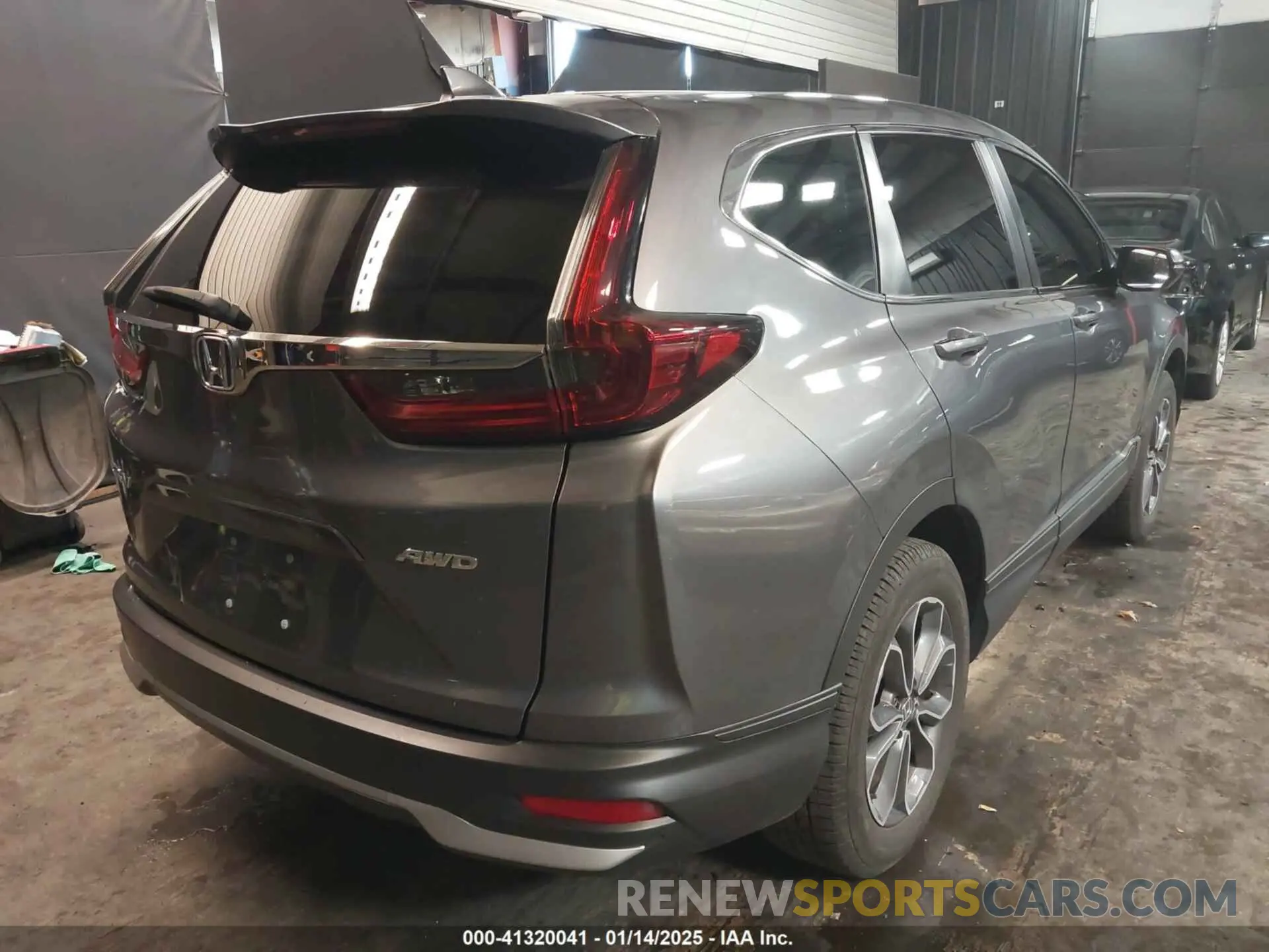 4 fotografías del automóvil dañado 7FARW2H50ME006006 HONDA CR-V 2021