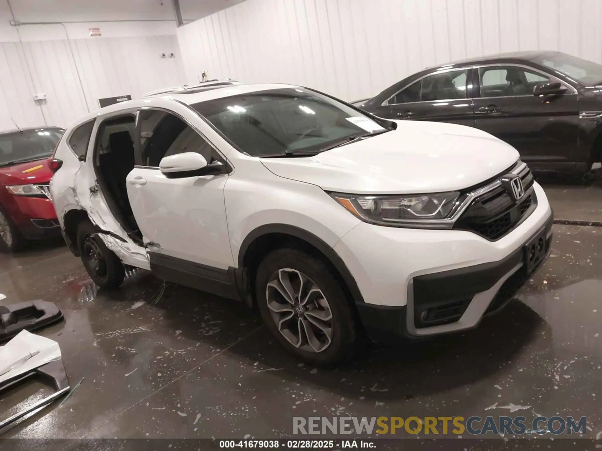 1 fotografías del automóvil dañado 7FARW2H56ME011114 HONDA CR-V 2021