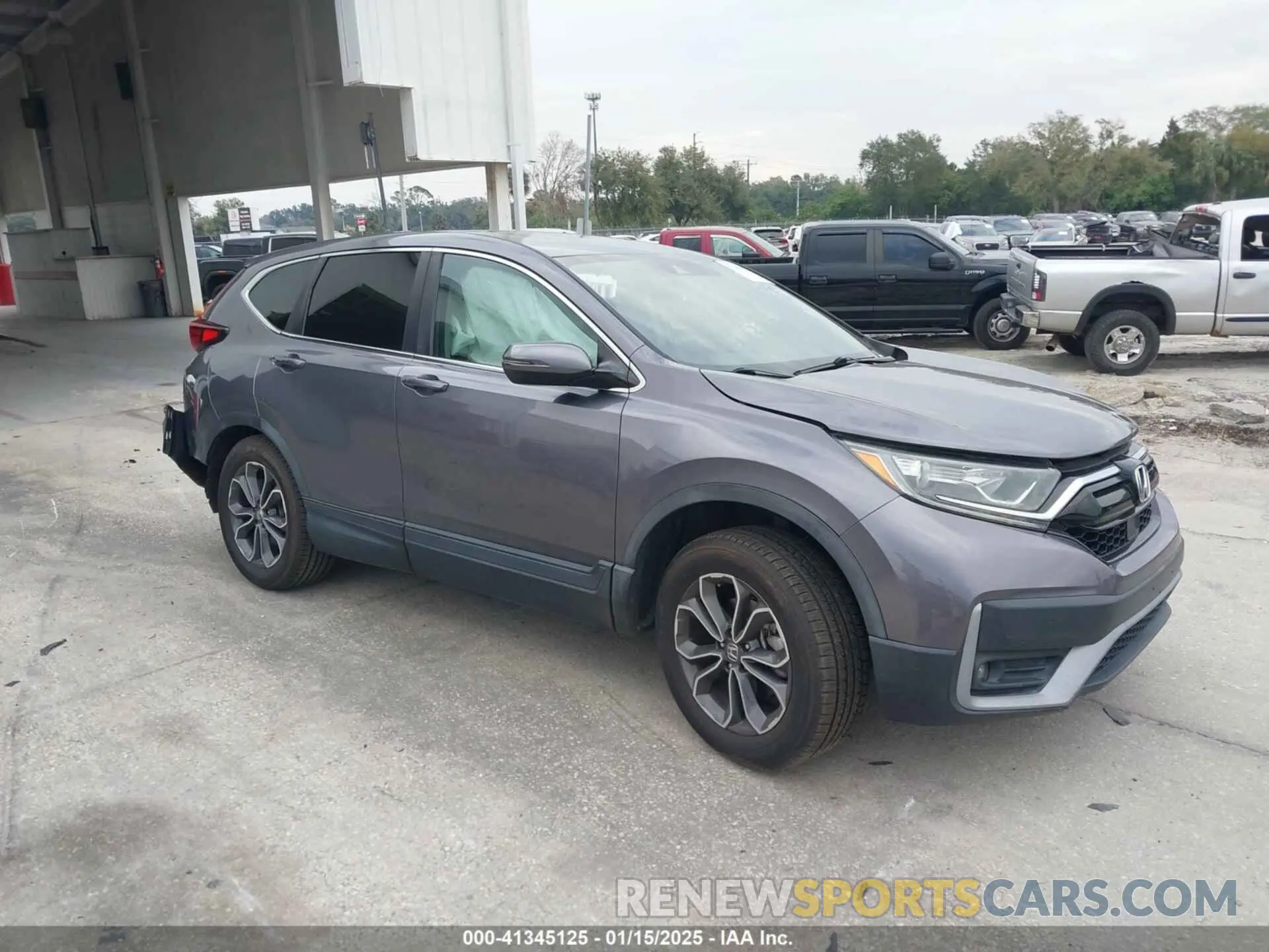 1 fotografías del automóvil dañado 7FARW2H58ME007498 HONDA CR-V 2021