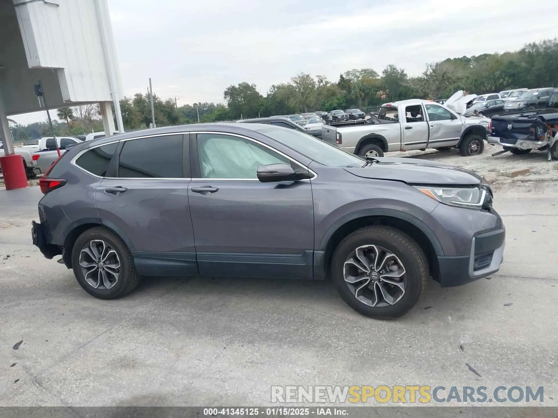 12 fotografías del automóvil dañado 7FARW2H58ME007498 HONDA CR-V 2021