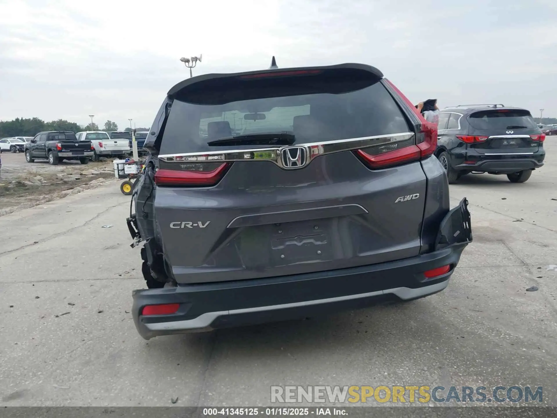 15 fotografías del automóvil dañado 7FARW2H58ME007498 HONDA CR-V 2021