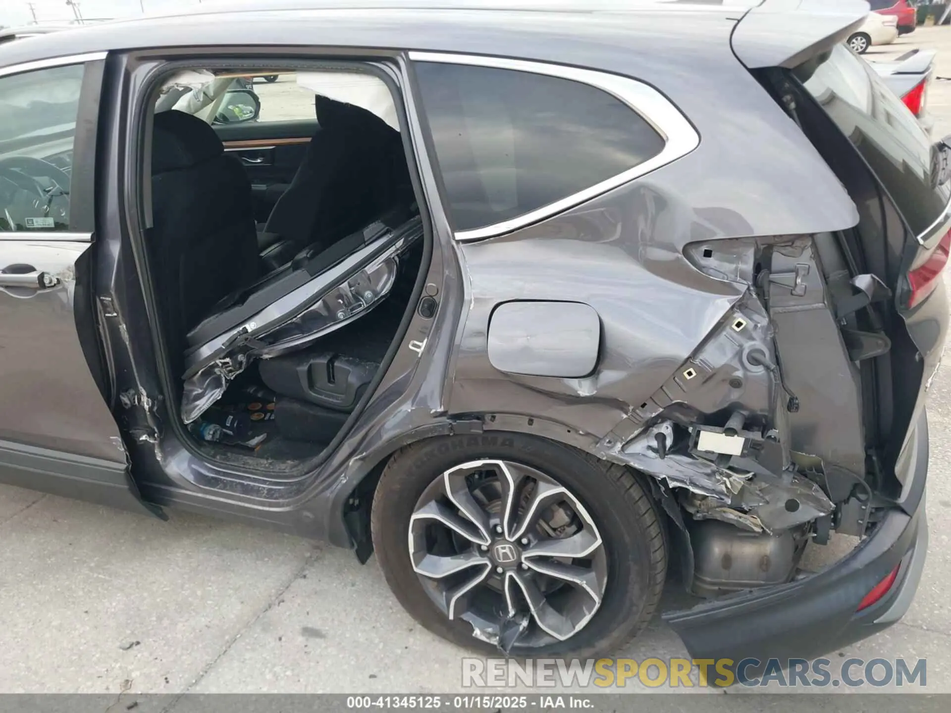 6 fotografías del automóvil dañado 7FARW2H58ME007498 HONDA CR-V 2021