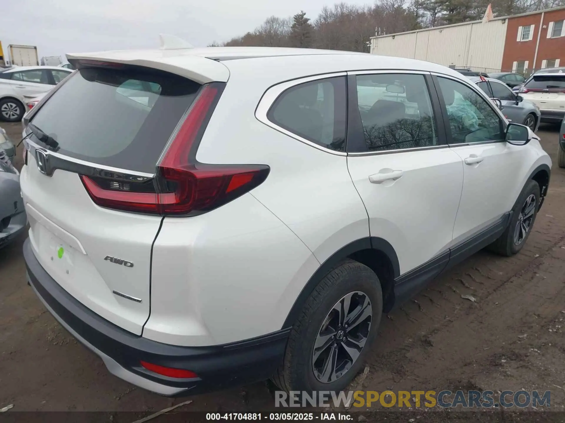 4 fotografías del automóvil dañado 7FARW2H77ME021412 HONDA CR-V 2021