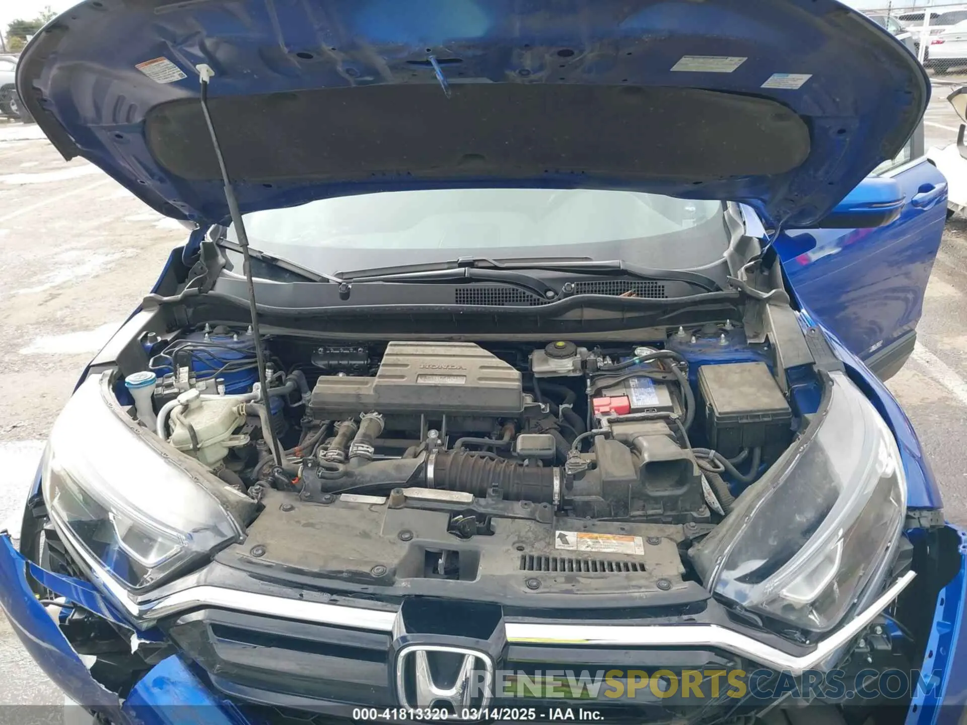 10 fotografías del automóvil dañado 7FARW2H84ME014636 HONDA CR-V 2021