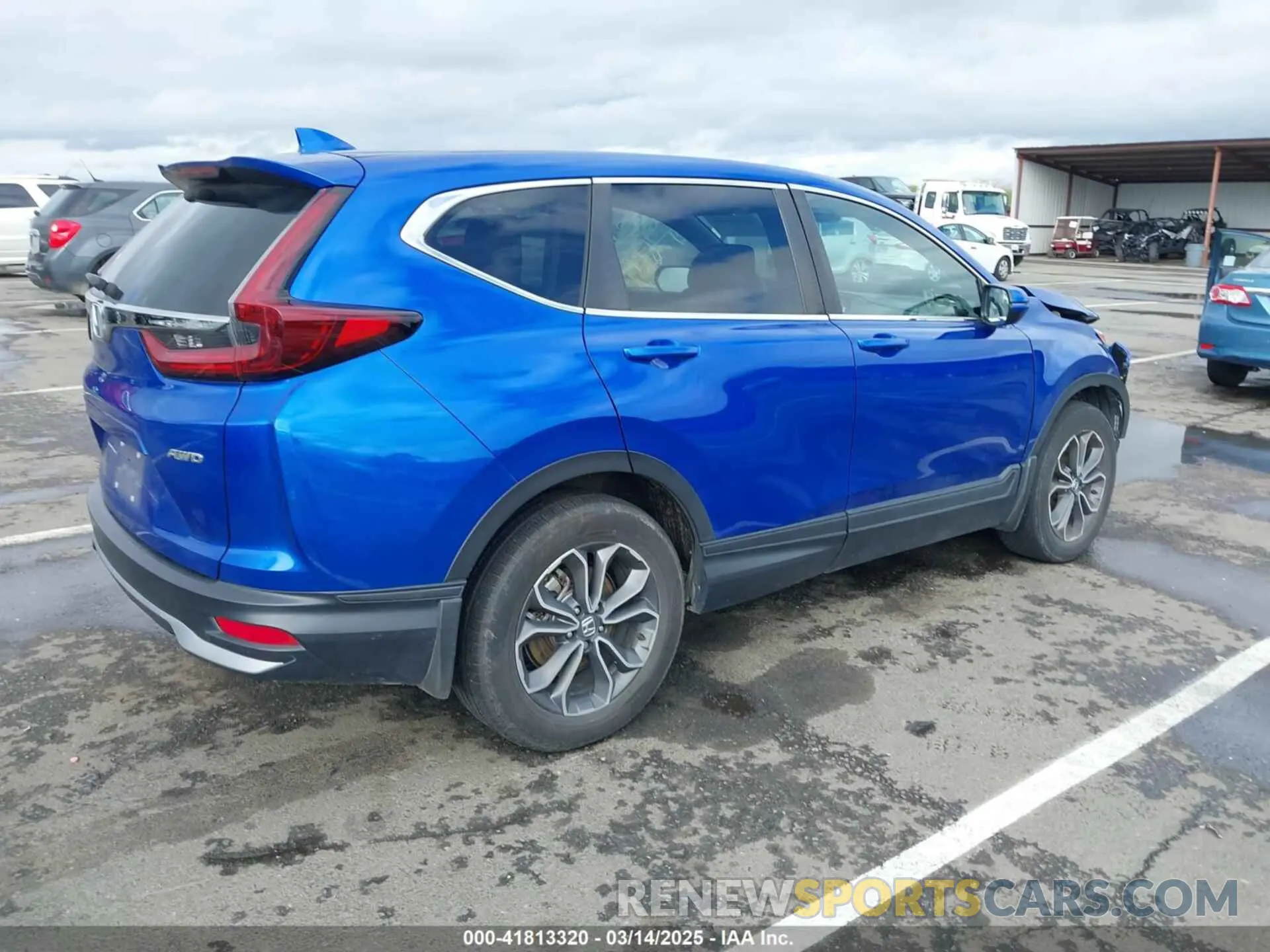4 fotografías del automóvil dañado 7FARW2H84ME014636 HONDA CR-V 2021