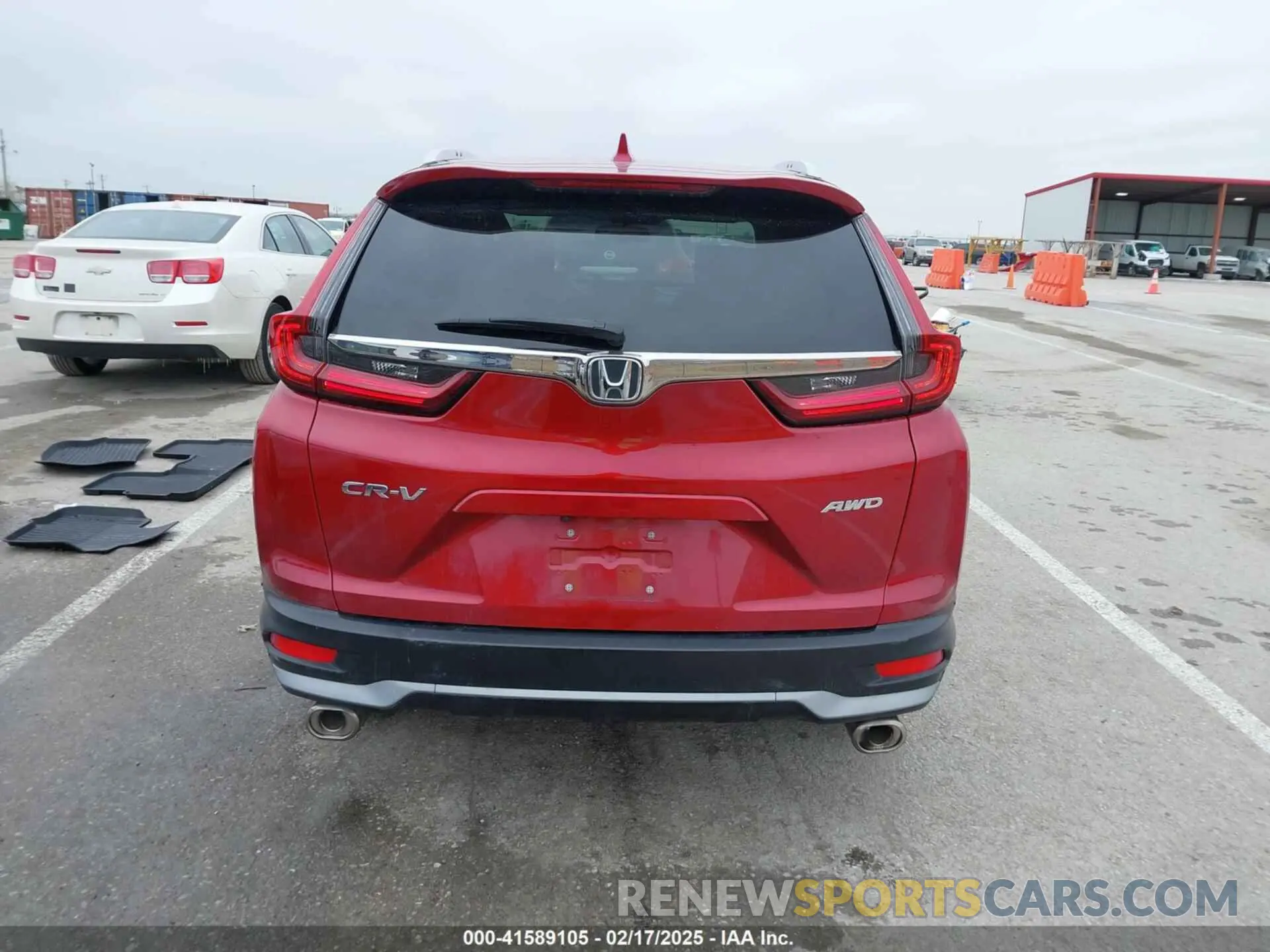 16 fotografías del automóvil dañado 7FARW2H87ME002822 HONDA CR-V 2021