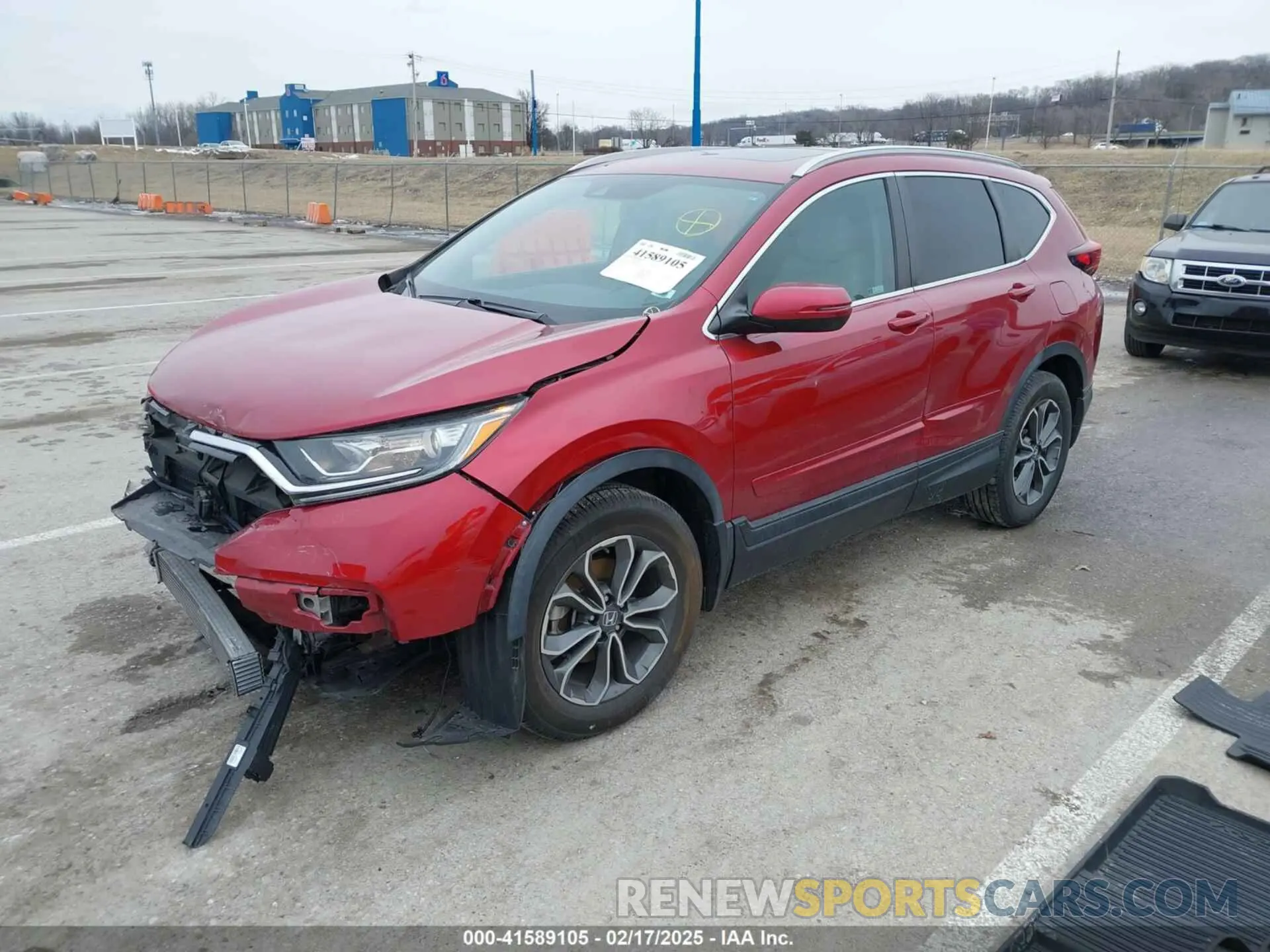 2 fotografías del automóvil dañado 7FARW2H87ME002822 HONDA CR-V 2021