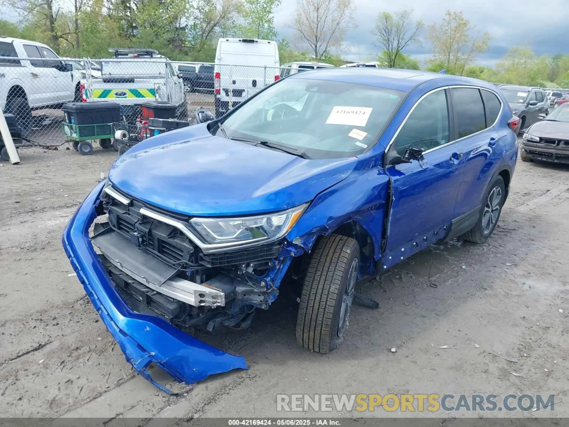 2 fotografías del automóvil dañado 7FARW2H88ME001596 HONDA CR-V 2021