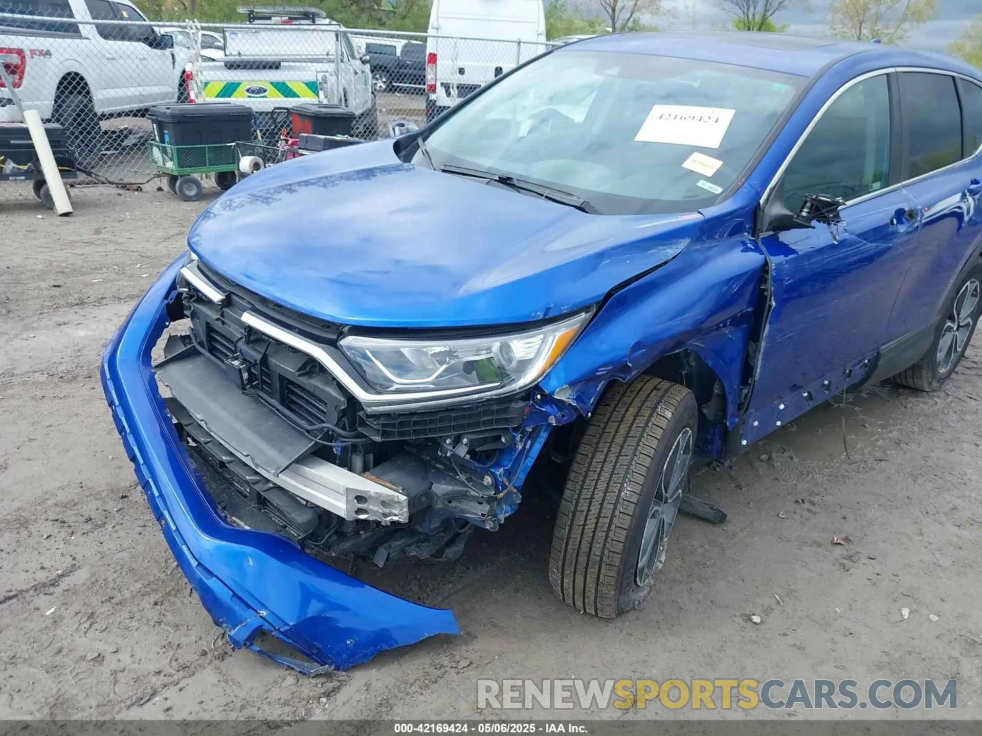 6 fotografías del automóvil dañado 7FARW2H88ME001596 HONDA CR-V 2021