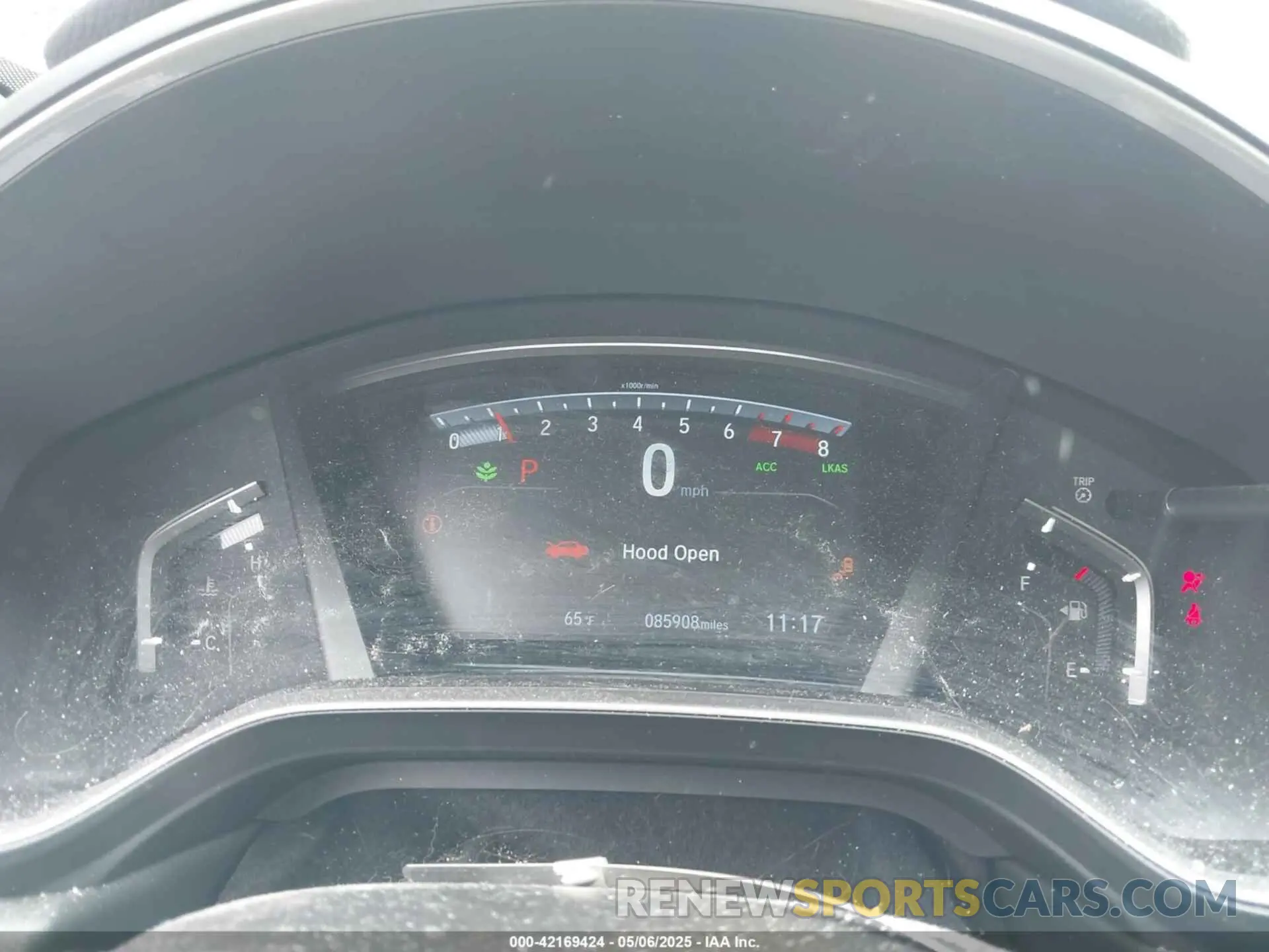 7 fotografías del automóvil dañado 7FARW2H88ME001596 HONDA CR-V 2021