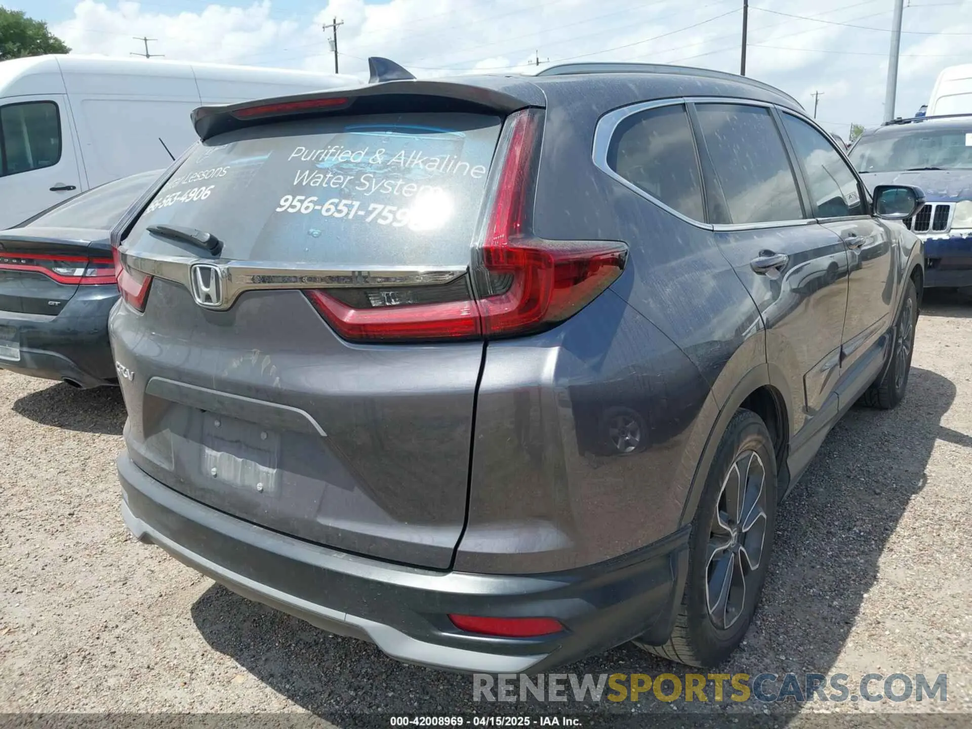 4 fotografías del automóvil dañado 2HKRW1H50NH402347 HONDA CR-V 2022
