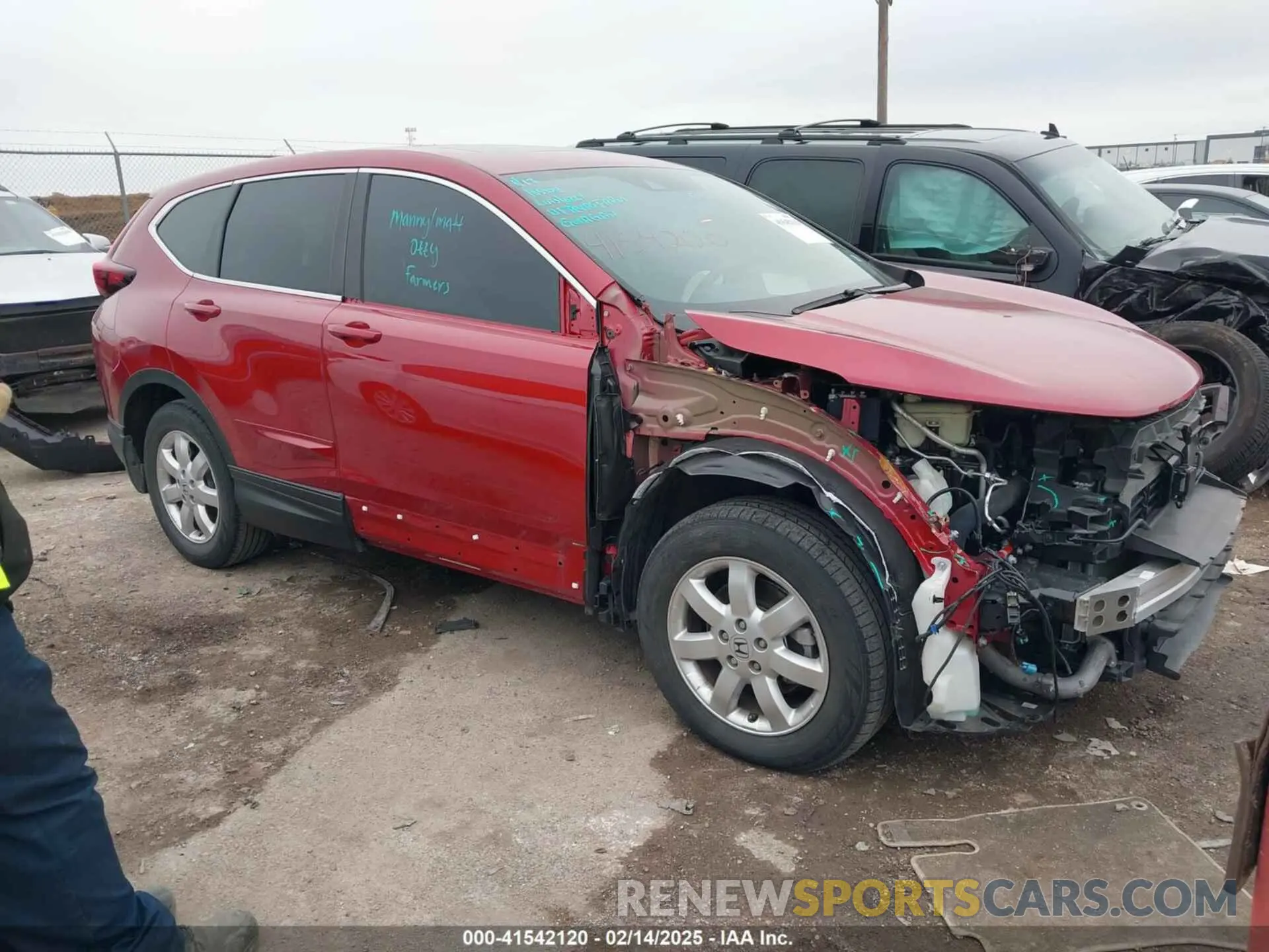 1 fotografías del automóvil dañado 2HKRW1H59NH405702 HONDA CR-V 2022