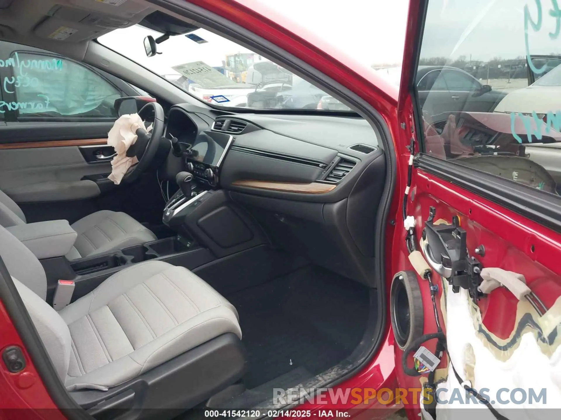 5 fotografías del automóvil dañado 2HKRW1H59NH405702 HONDA CR-V 2022