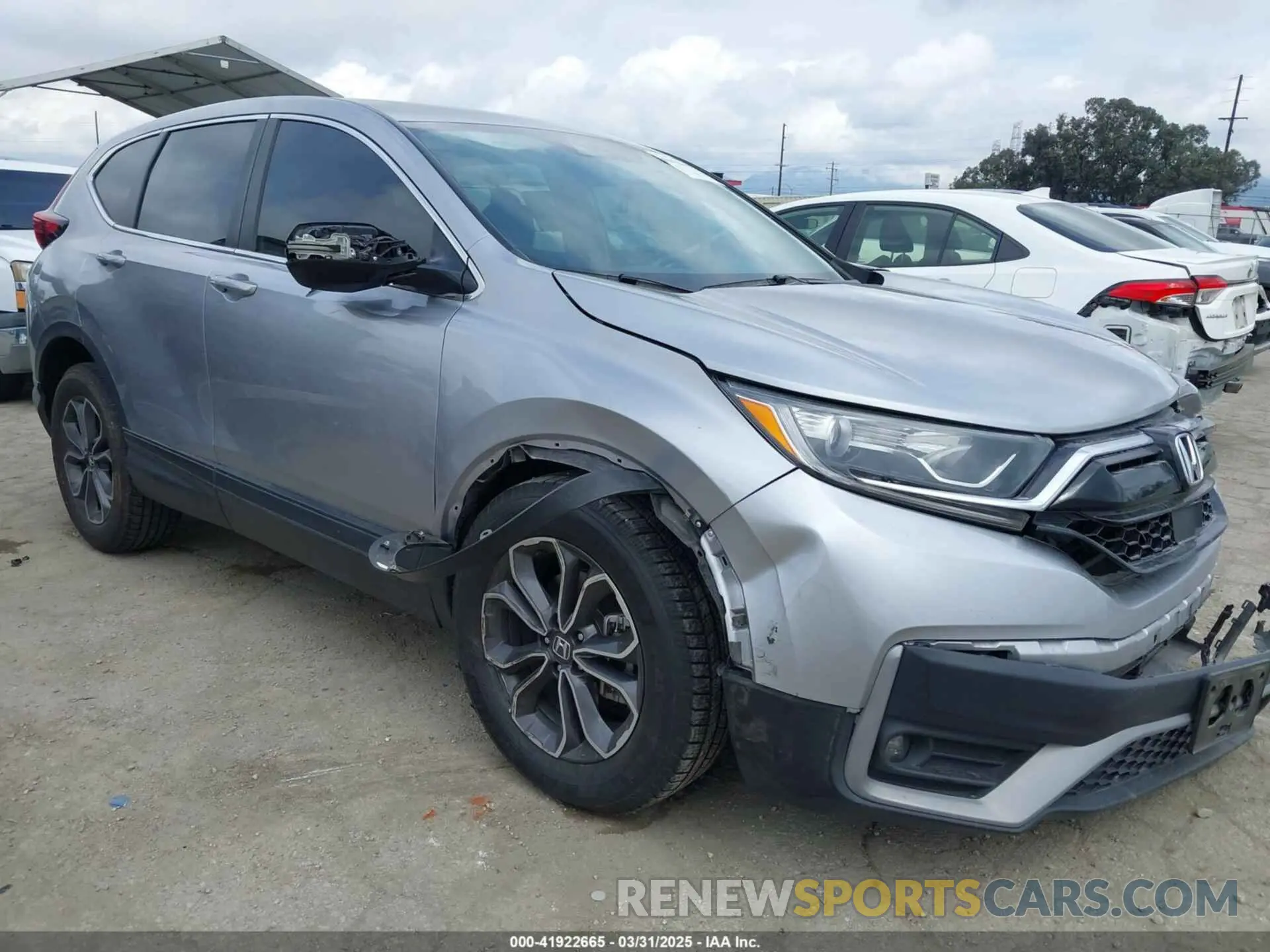1 fotografías del automóvil dañado 2HKRW1H5XNH408866 HONDA CR-V 2022