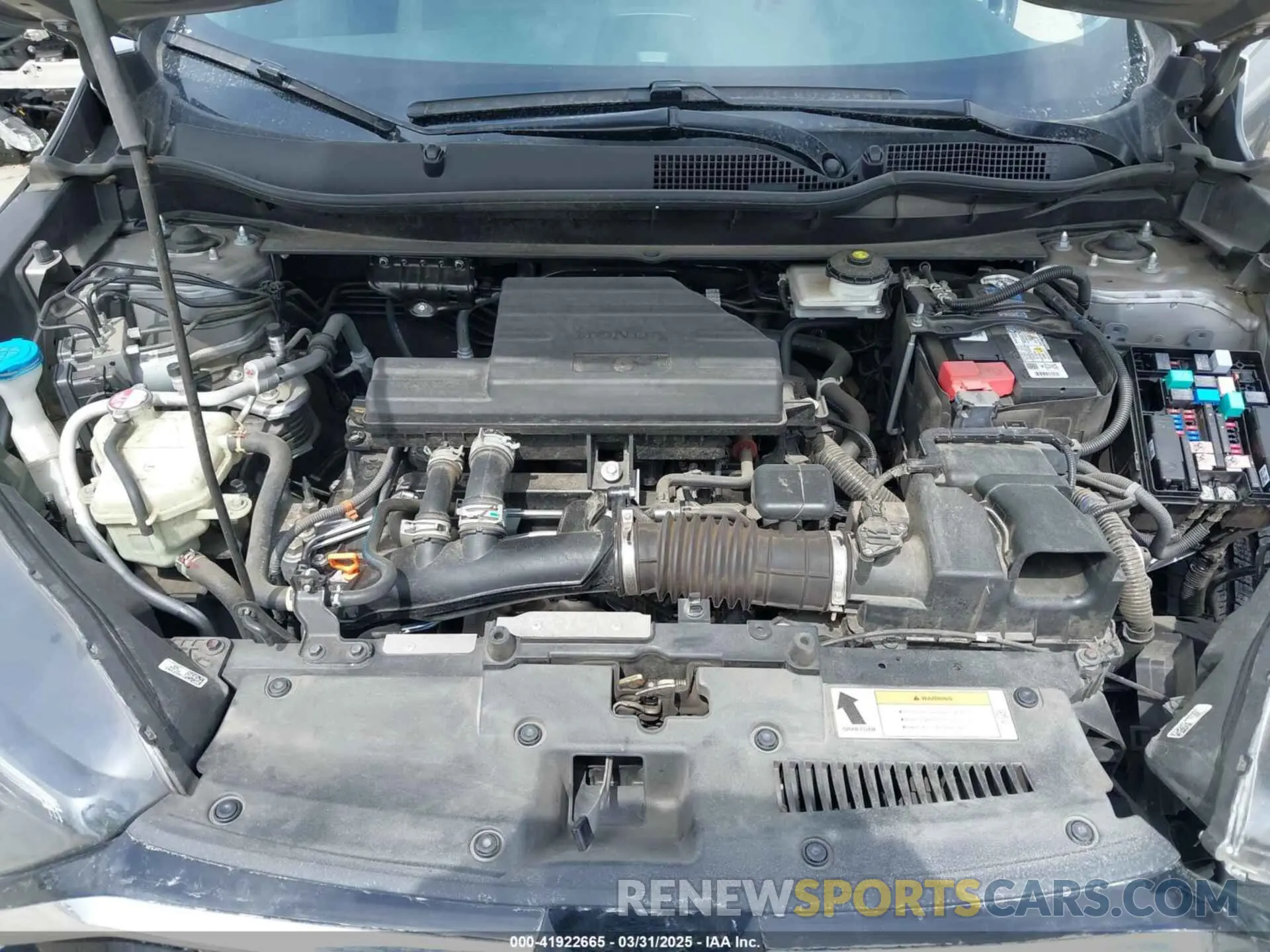 10 fotografías del automóvil dañado 2HKRW1H5XNH408866 HONDA CR-V 2022