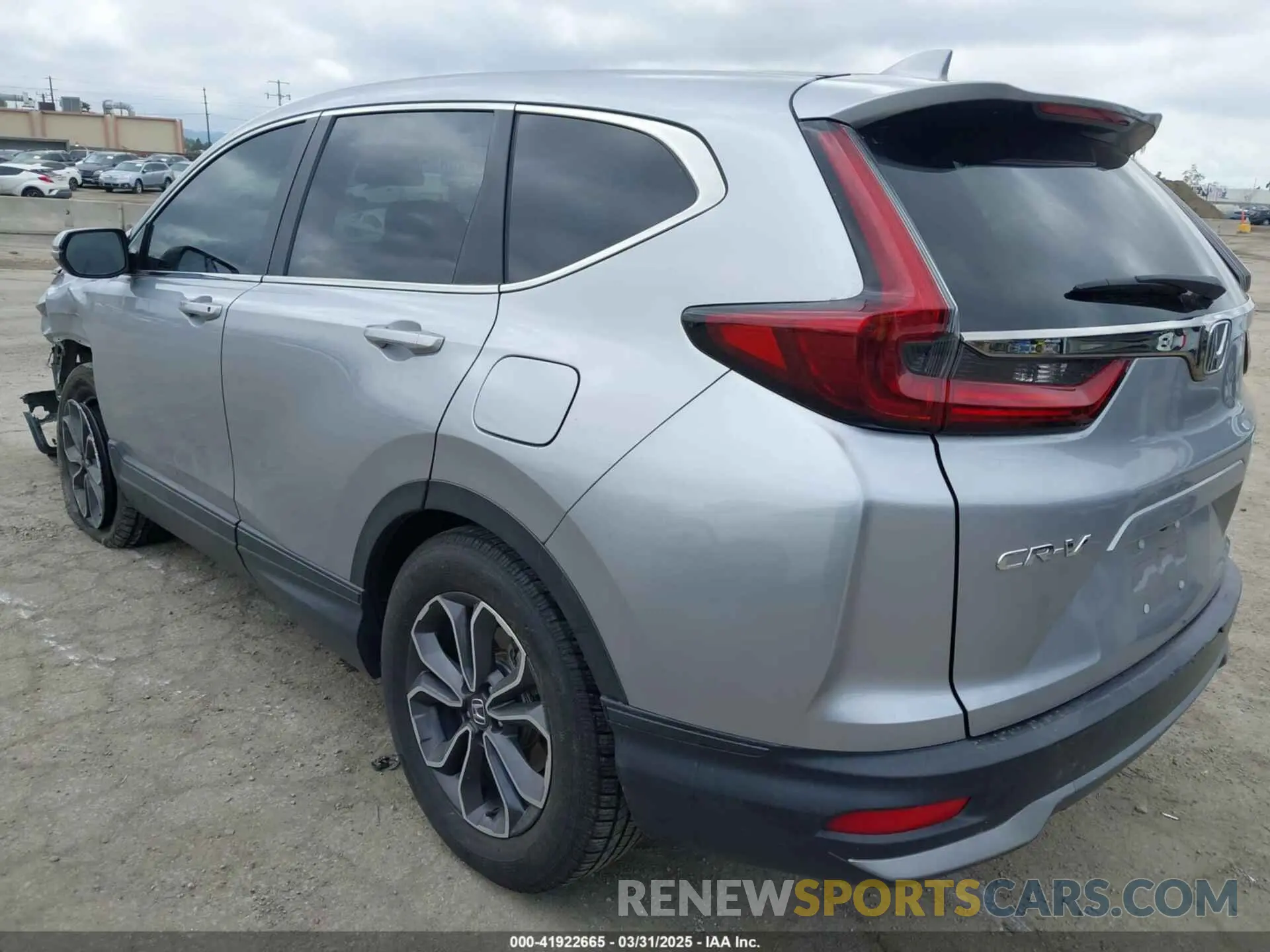 3 fotografías del automóvil dañado 2HKRW1H5XNH408866 HONDA CR-V 2022