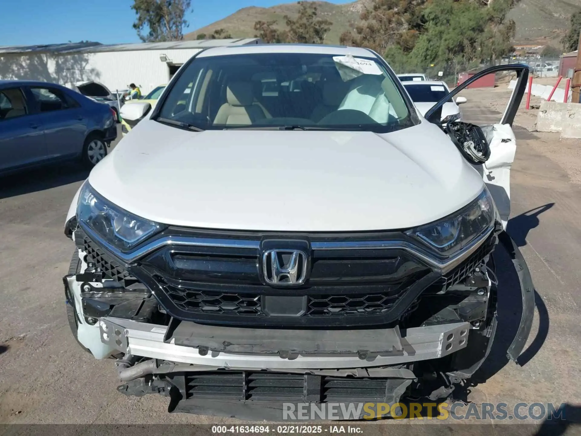 11 fotografías del automóvil dañado 2HKRW1H86NH400838 HONDA CR-V 2022