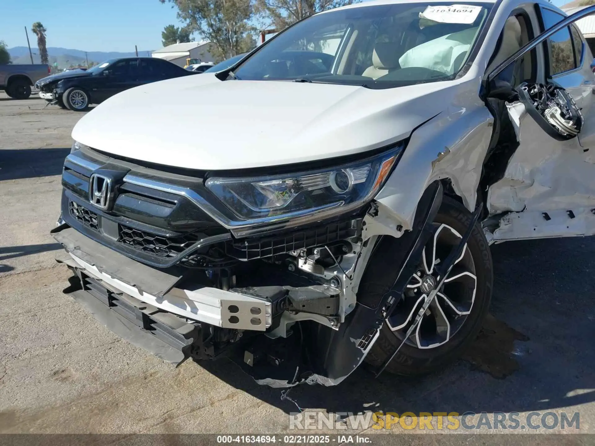 18 fotografías del automóvil dañado 2HKRW1H86NH400838 HONDA CR-V 2022