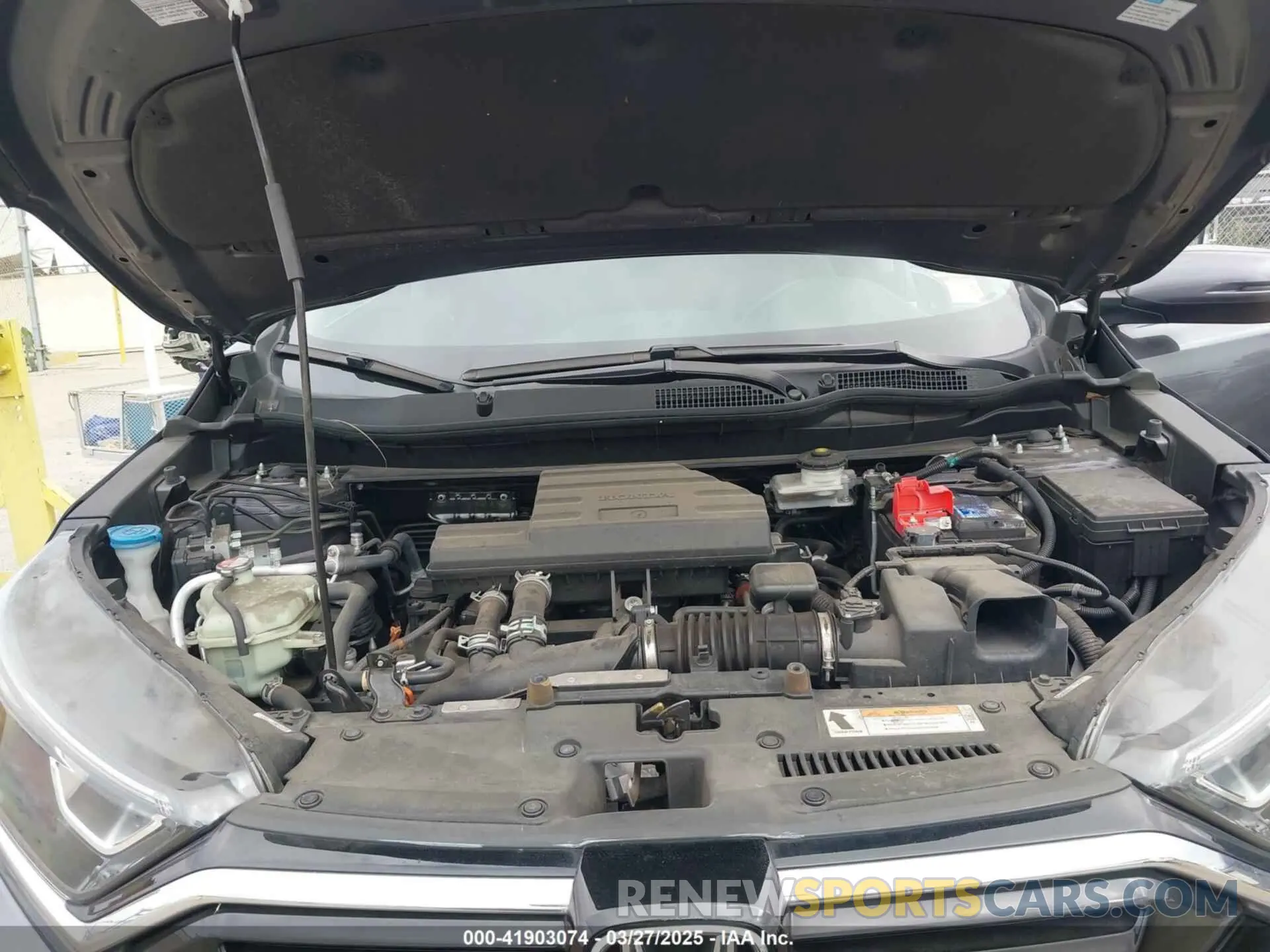 10 fotografías del automóvil dañado 2HKRW1H88NH400386 HONDA CR-V 2022