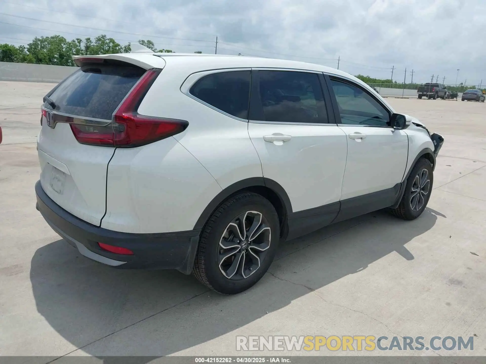 4 fotografías del automóvil dañado 2HKRW1H89NH409131 HONDA CR-V 2022