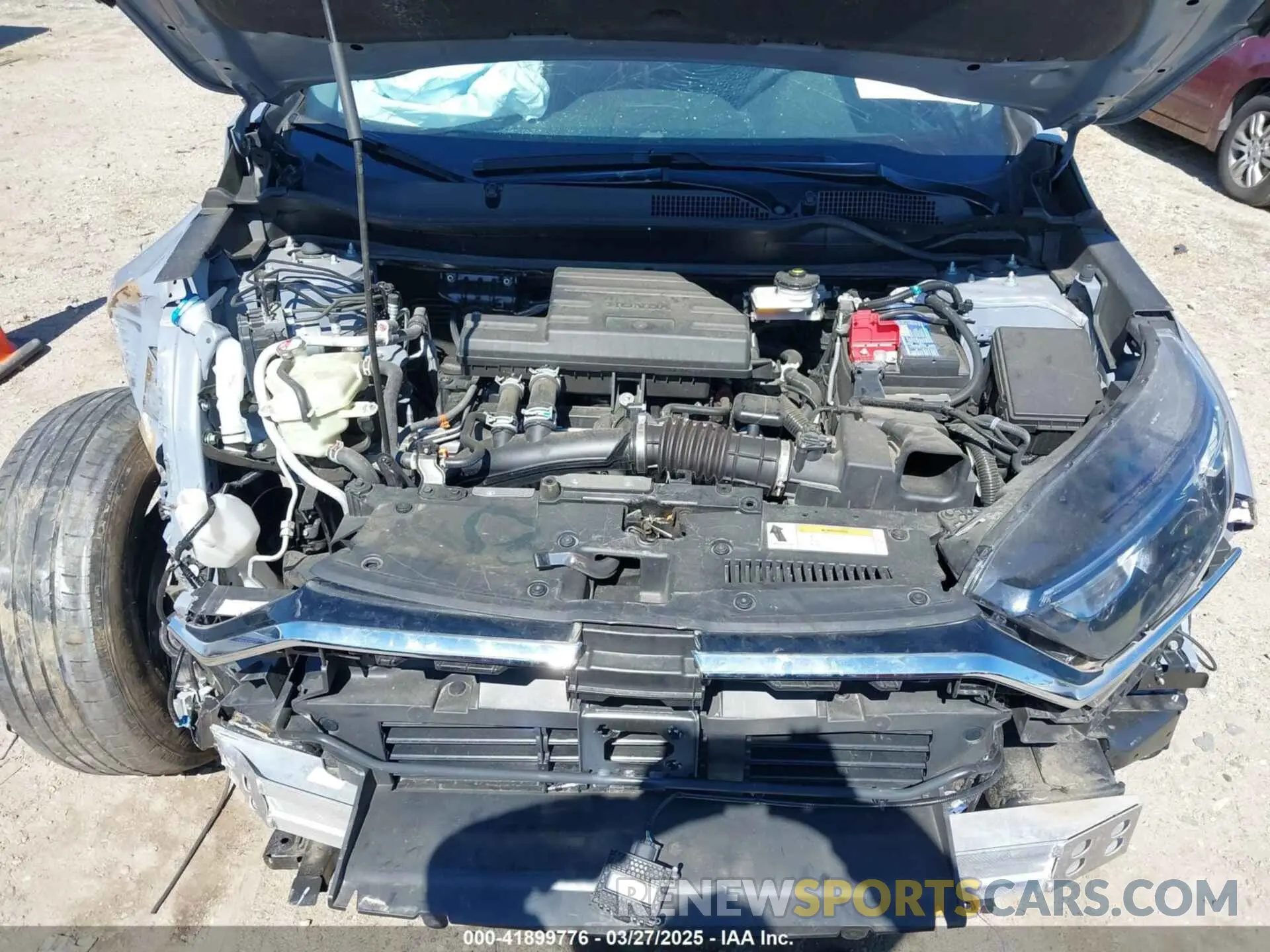10 fotografías del automóvil dañado 2HKRW2H50NH632010 HONDA CR-V 2022