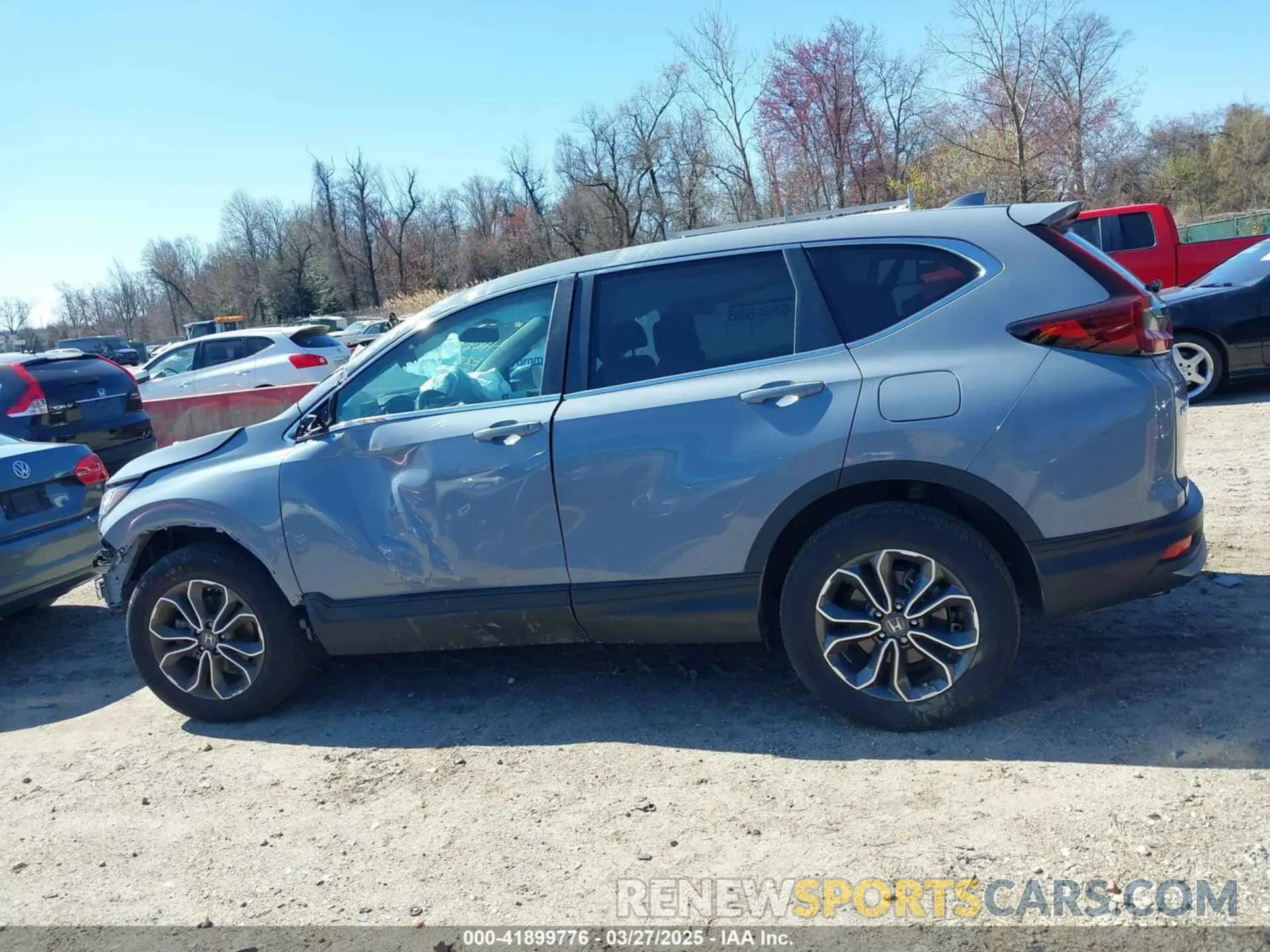 15 fotografías del automóvil dañado 2HKRW2H50NH632010 HONDA CR-V 2022