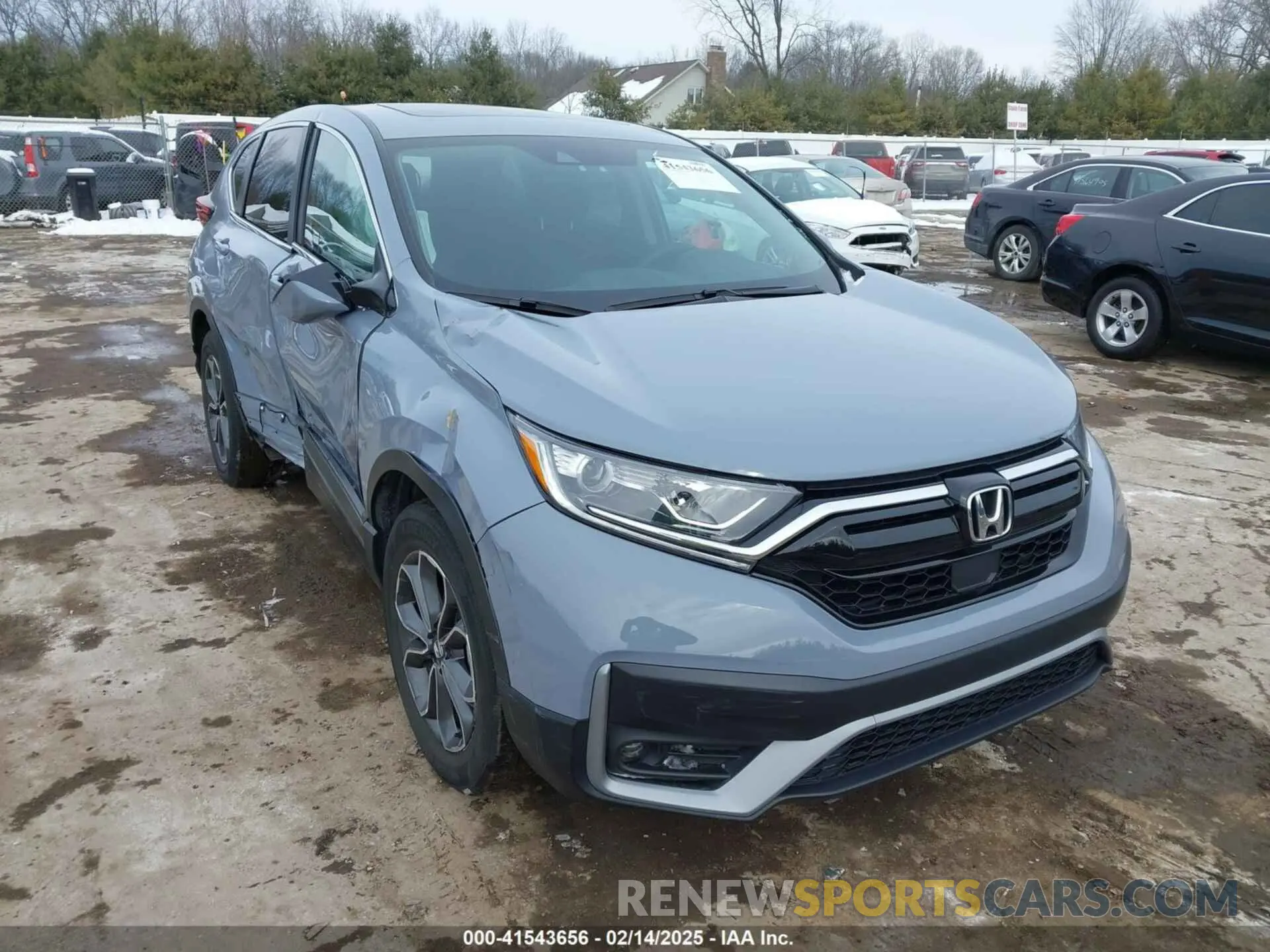 1 fotografías del automóvil dañado 2HKRW2H50NH632086 HONDA CR-V 2022