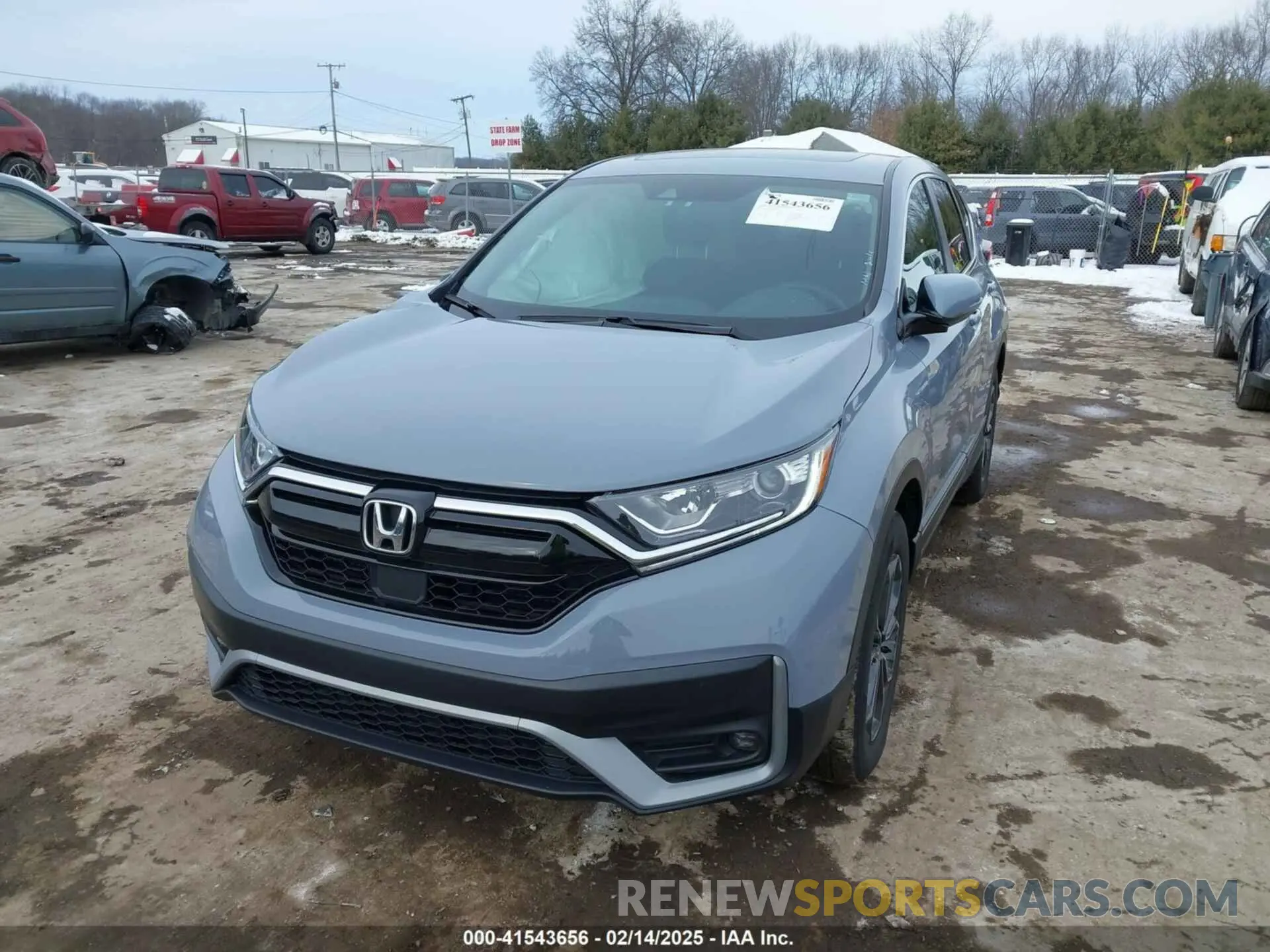 2 fotografías del automóvil dañado 2HKRW2H50NH632086 HONDA CR-V 2022