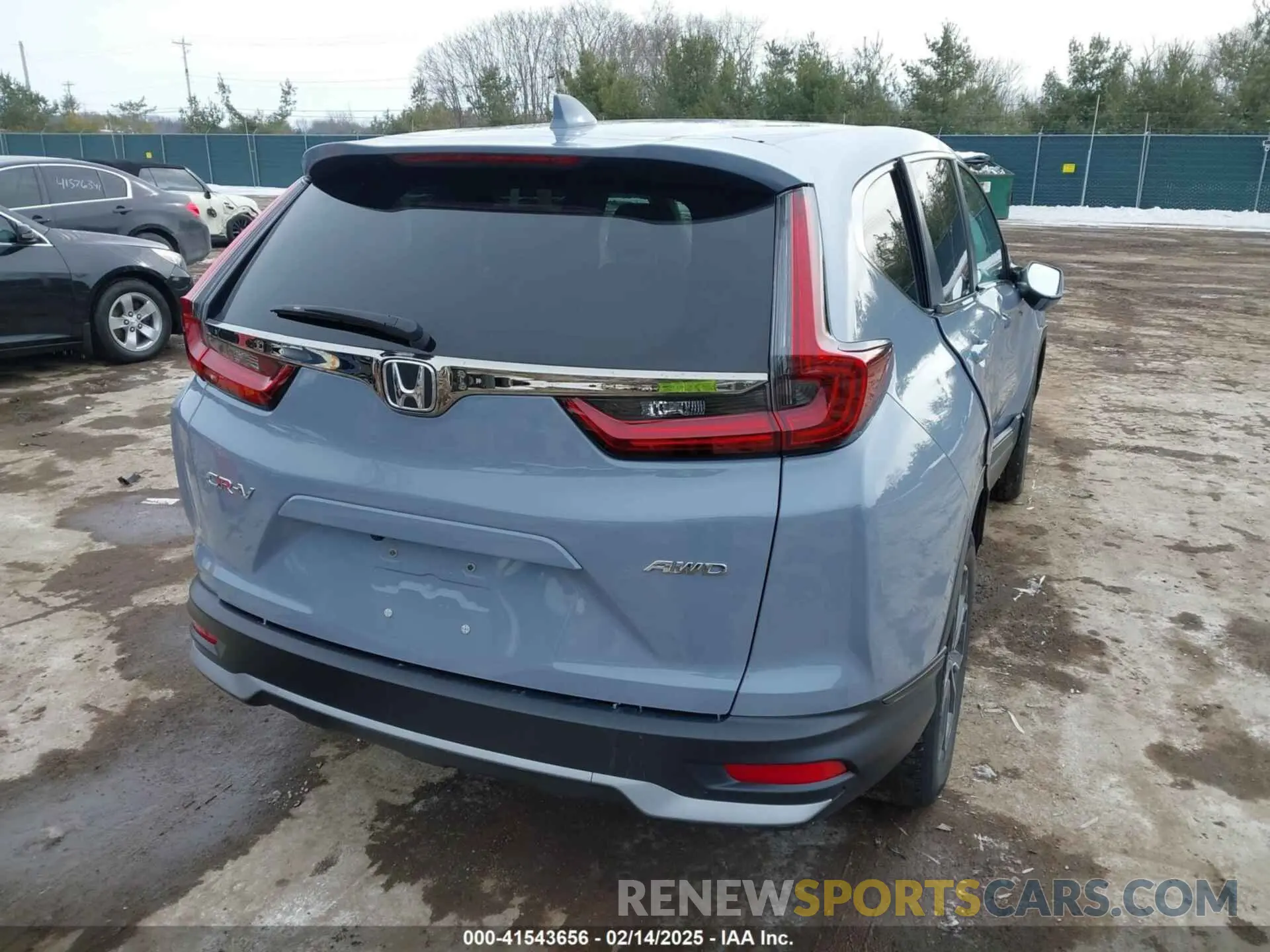 4 fotografías del automóvil dañado 2HKRW2H50NH632086 HONDA CR-V 2022