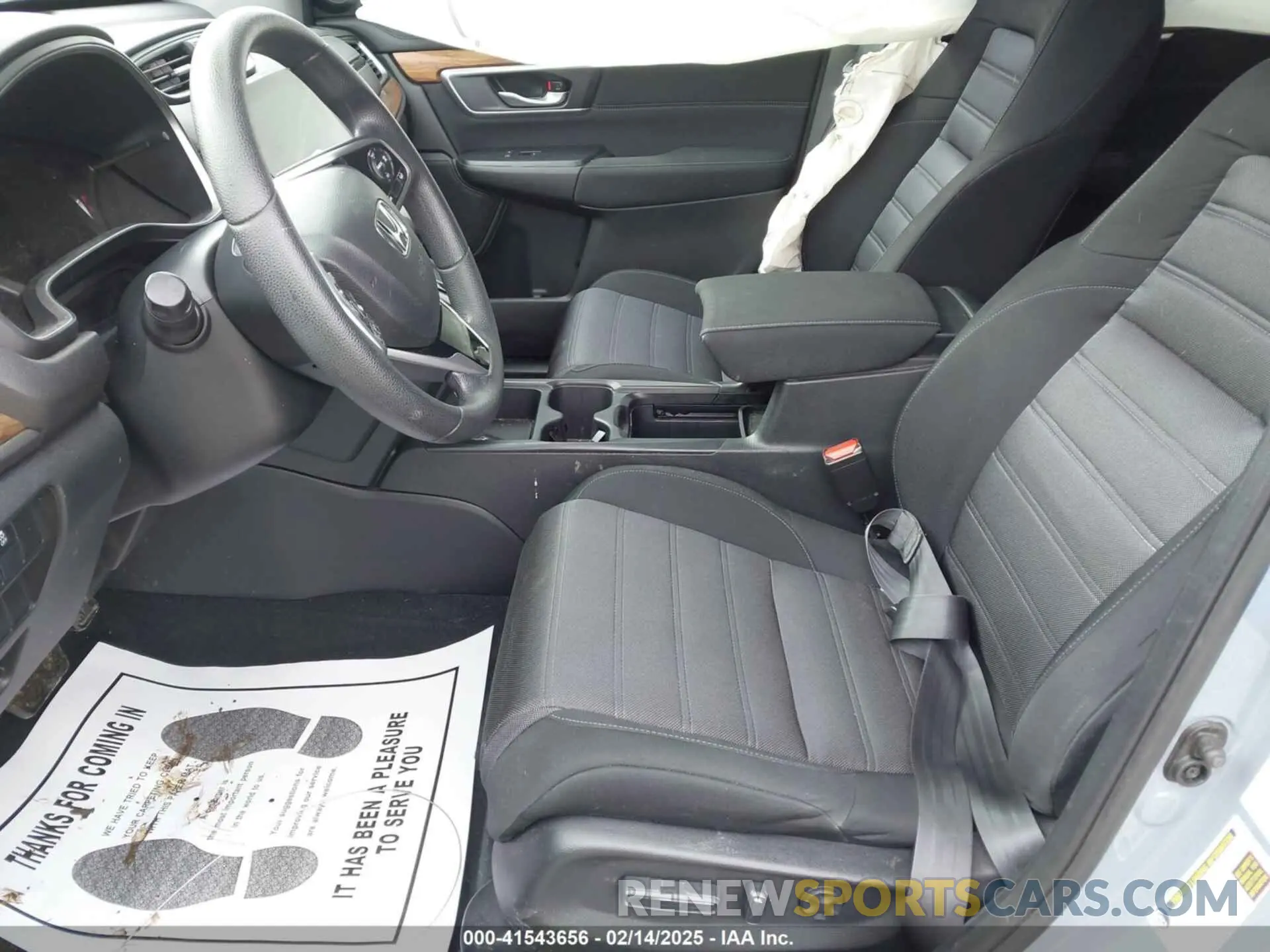 5 fotografías del automóvil dañado 2HKRW2H50NH632086 HONDA CR-V 2022