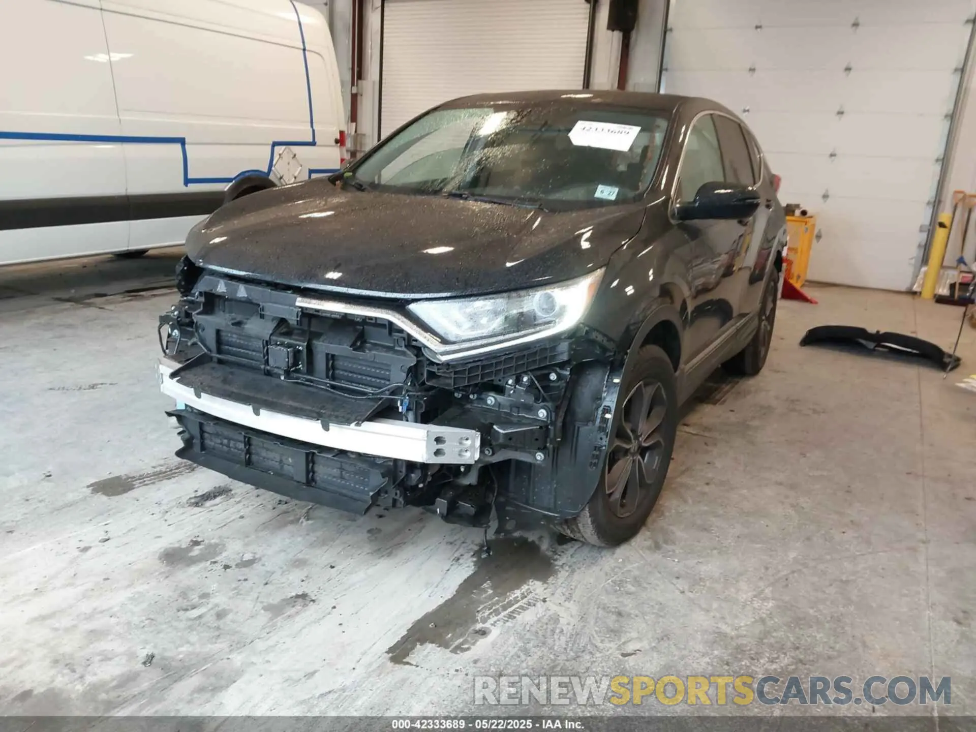 2 fotografías del automóvil dañado 2HKRW2H51NH624403 HONDA CR-V 2022