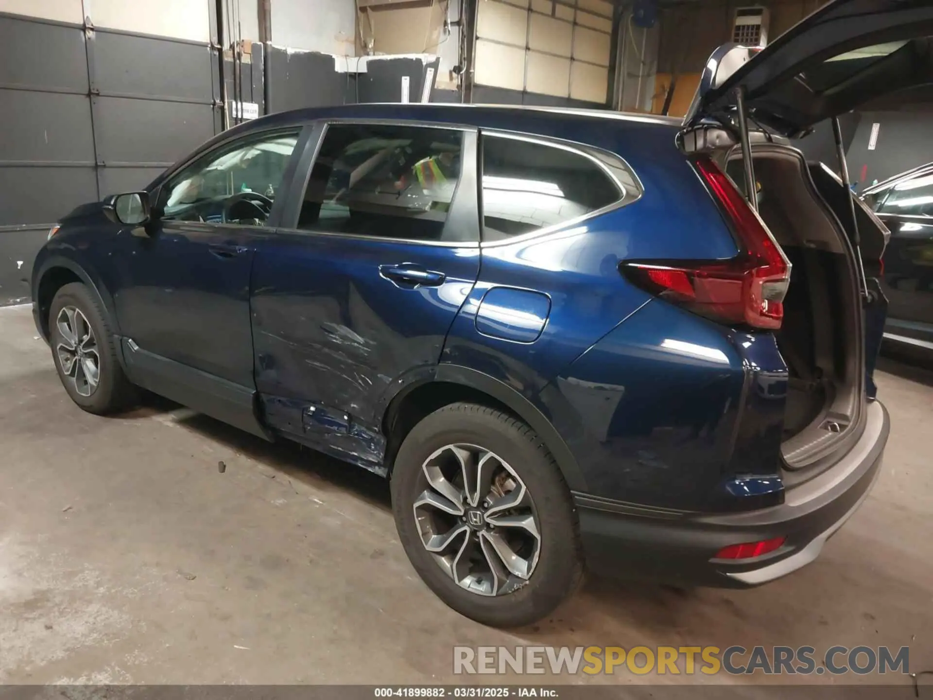 3 fotografías del automóvil dañado 2HKRW2H51NH649298 HONDA CR-V 2022