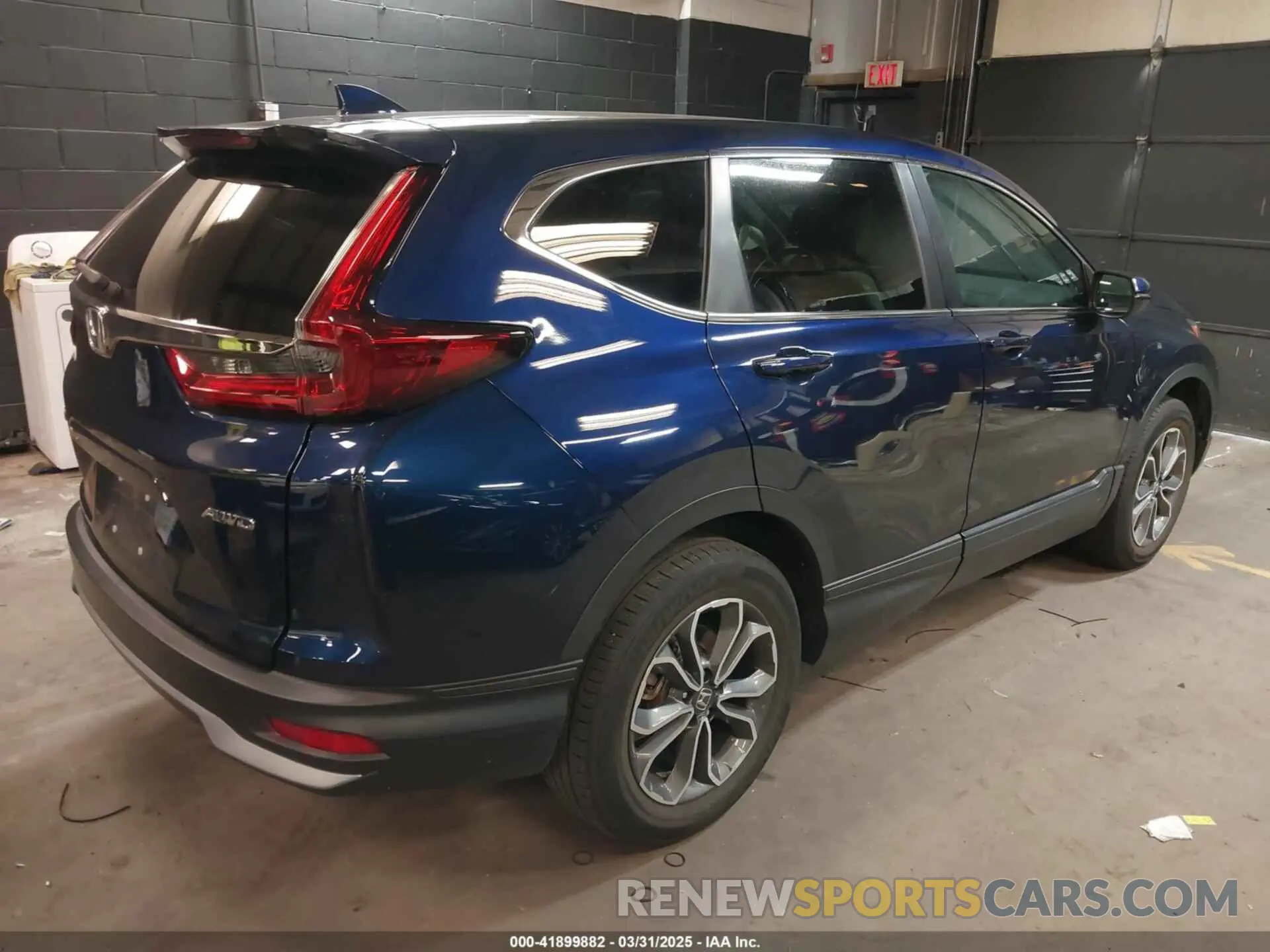 4 fotografías del automóvil dañado 2HKRW2H51NH649298 HONDA CR-V 2022