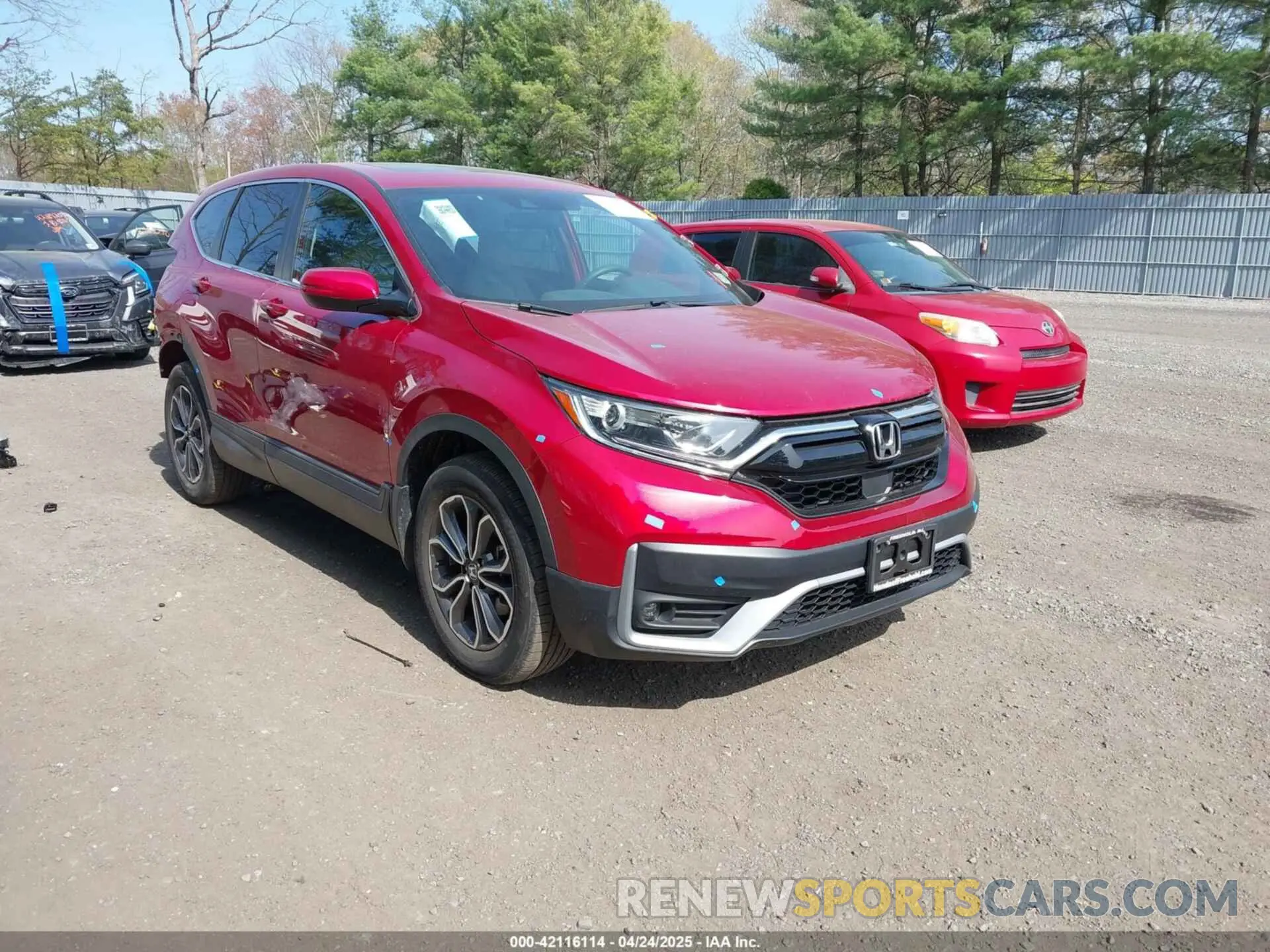 1 fotografías del automóvil dañado 2HKRW2H51NH658552 HONDA CR-V 2022