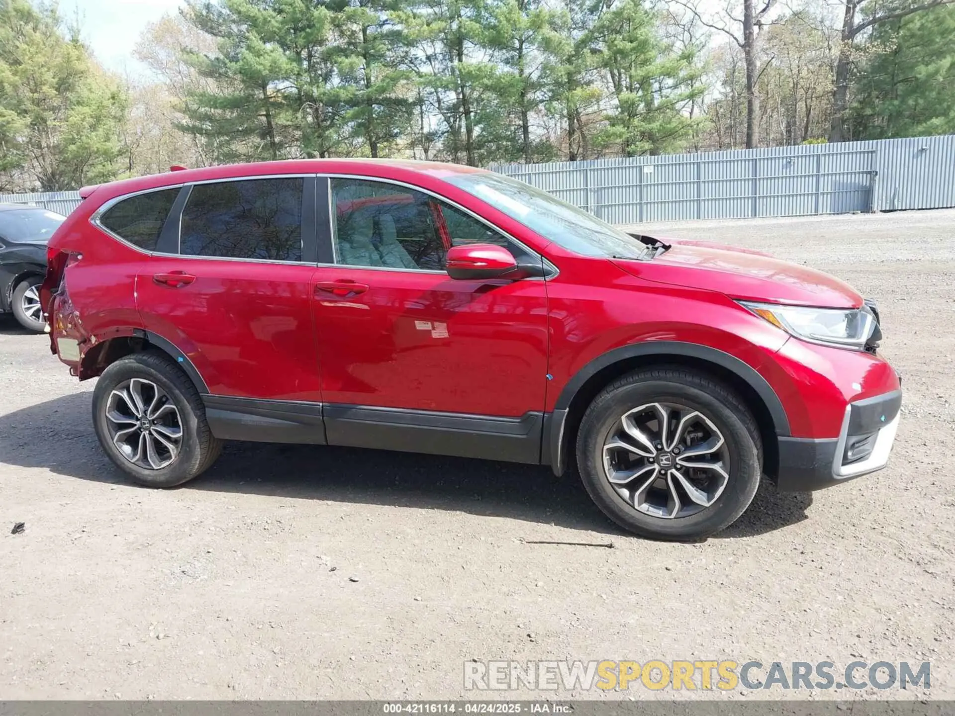 14 fotografías del automóvil dañado 2HKRW2H51NH658552 HONDA CR-V 2022