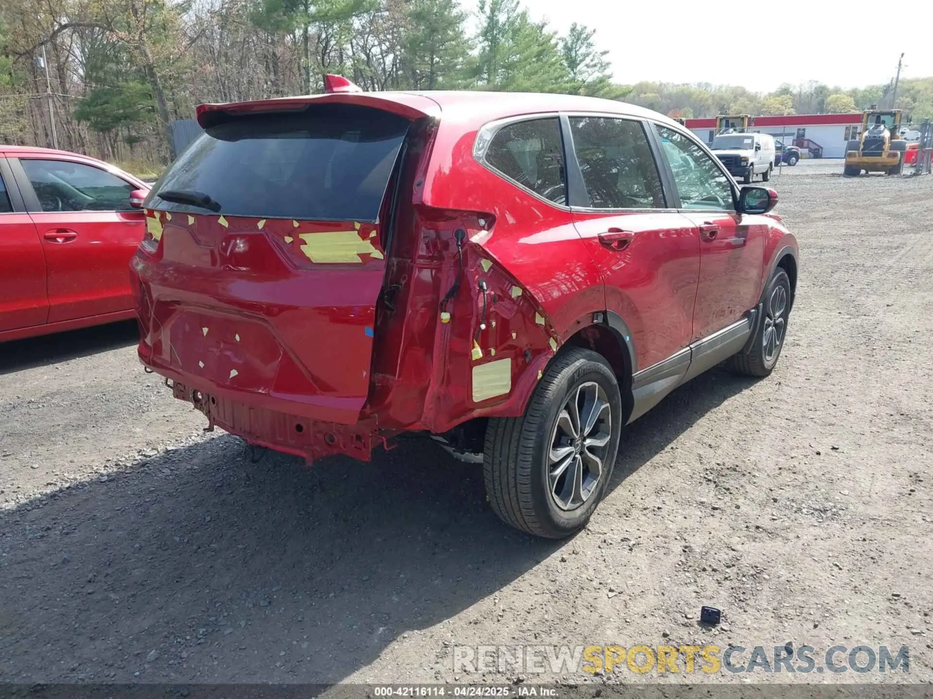 4 fotografías del automóvil dañado 2HKRW2H51NH658552 HONDA CR-V 2022