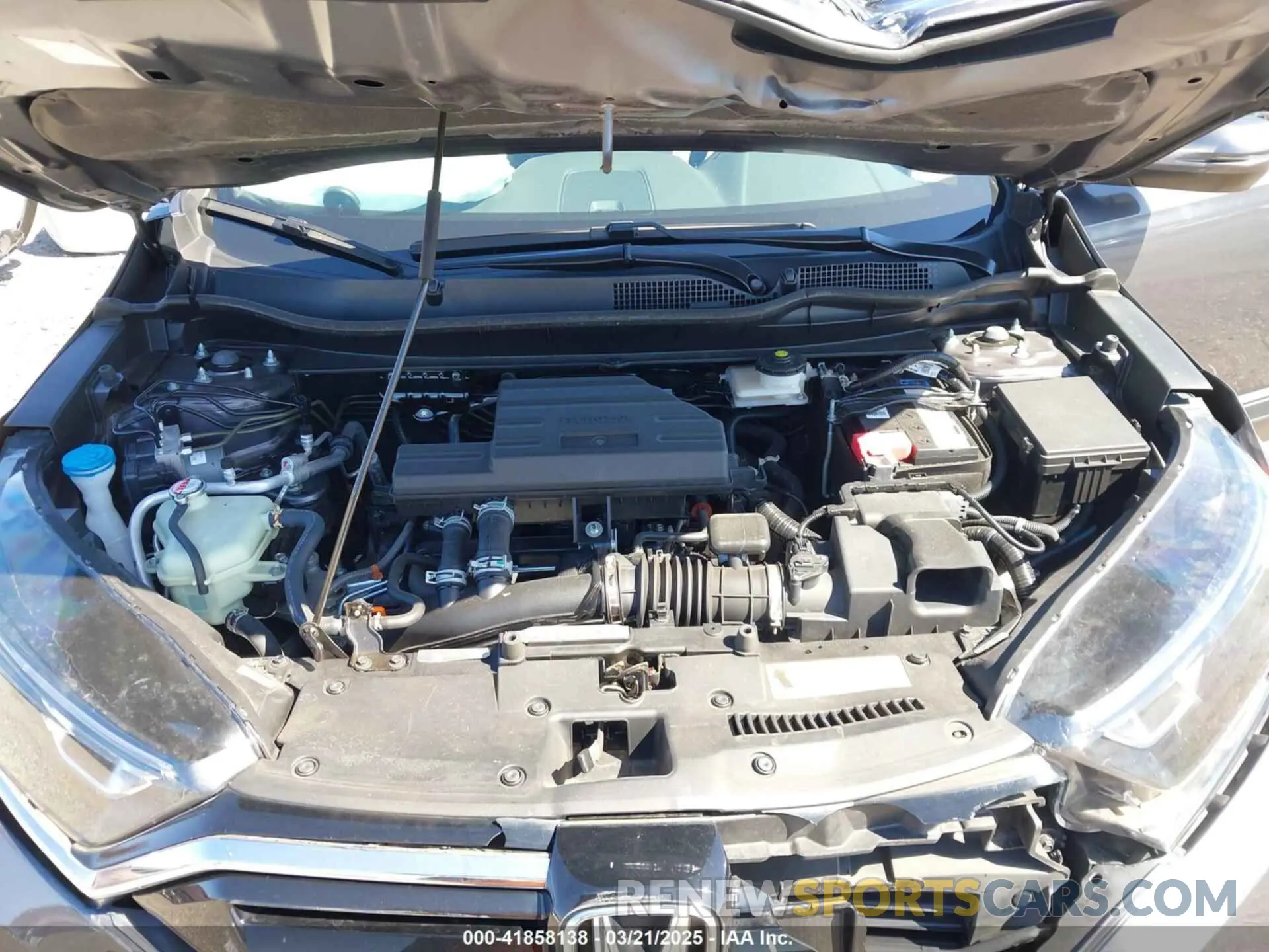 10 fotografías del automóvil dañado 2HKRW2H52NH611255 HONDA CR-V 2022