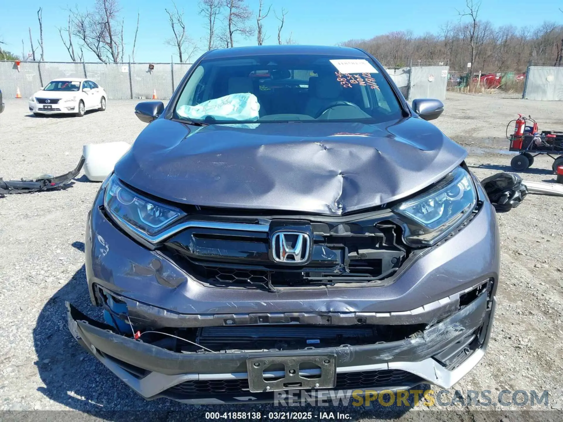 12 fotografías del automóvil dañado 2HKRW2H52NH611255 HONDA CR-V 2022