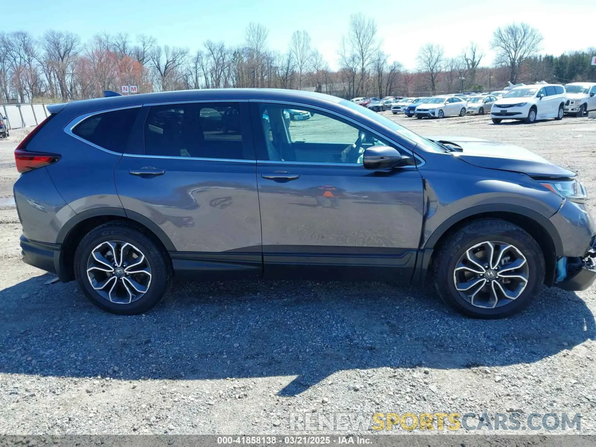 13 fotografías del automóvil dañado 2HKRW2H52NH611255 HONDA CR-V 2022