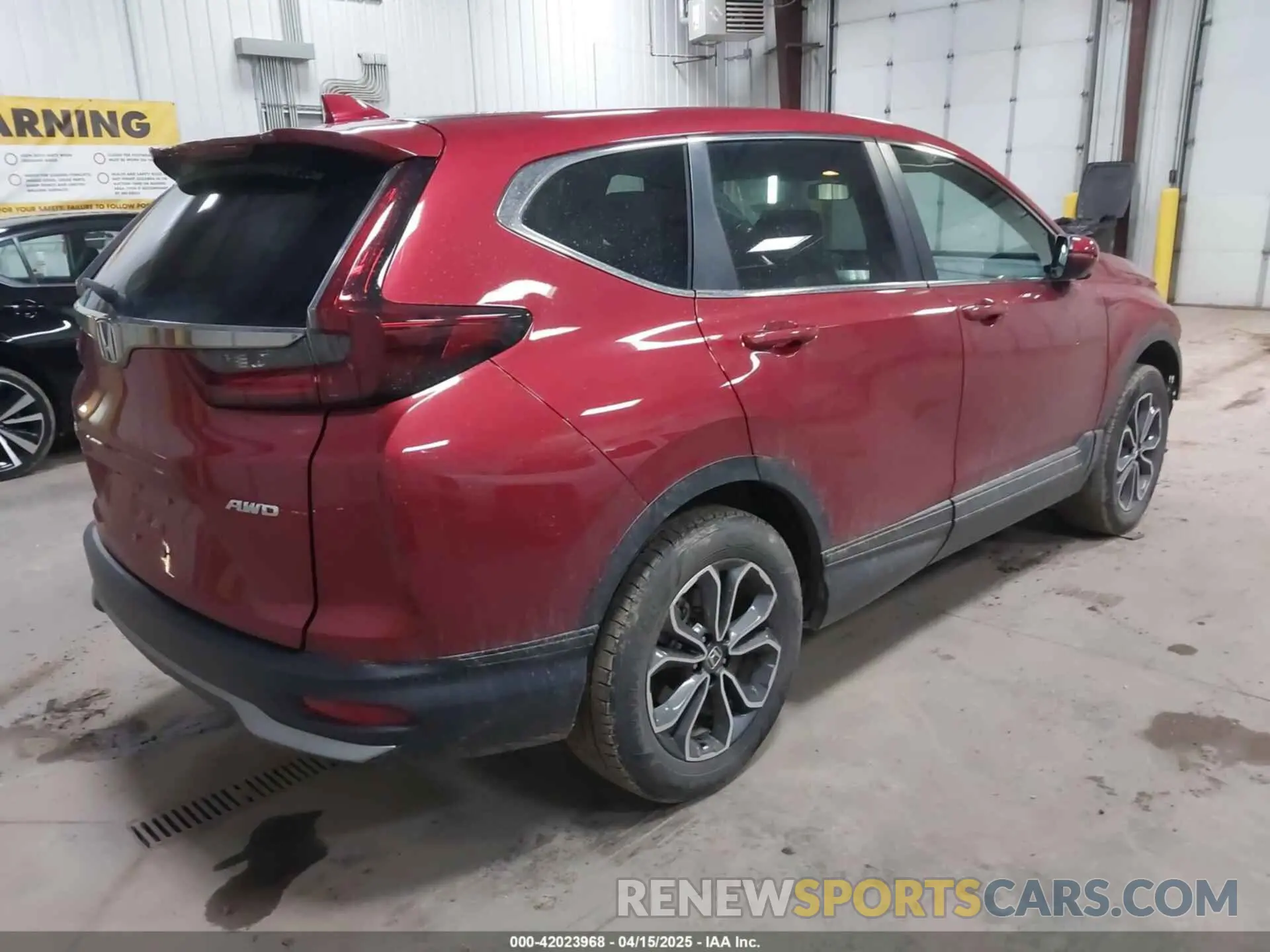 4 fotografías del automóvil dañado 2HKRW2H53NH658567 HONDA CR-V 2022