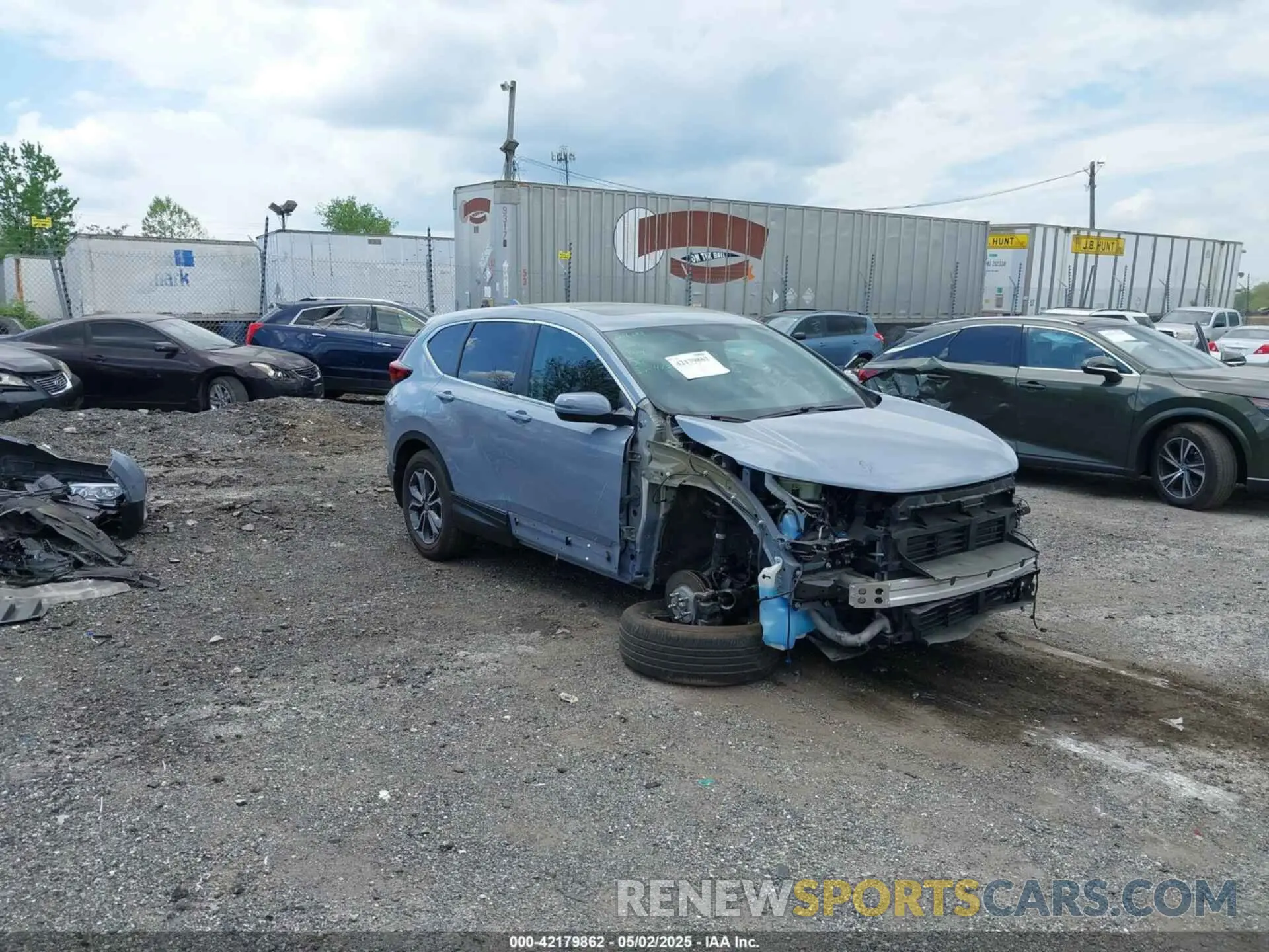 1 fotografías del automóvil dañado 2HKRW2H54NH602248 HONDA CR-V 2022