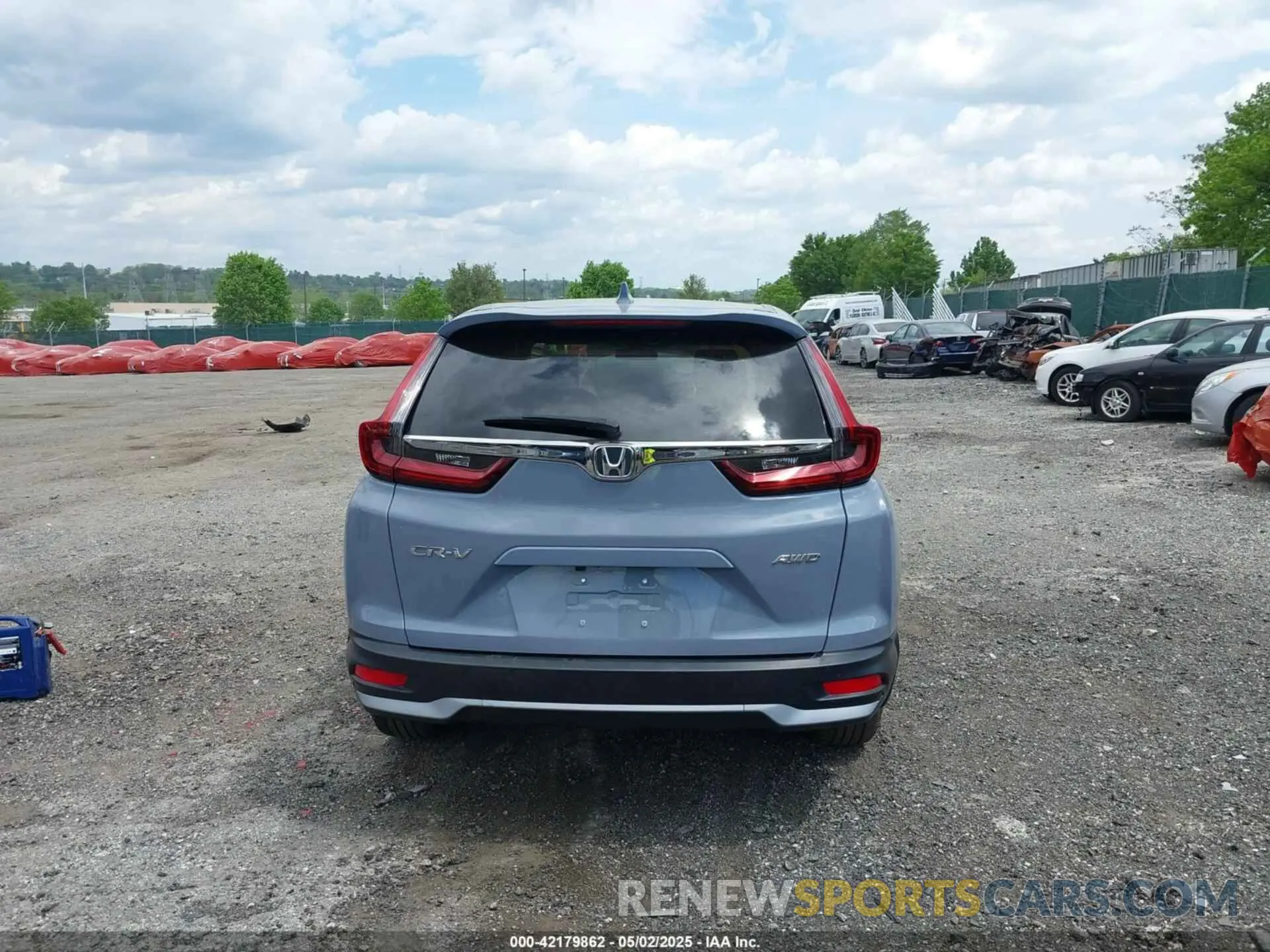 17 fotografías del automóvil dañado 2HKRW2H54NH602248 HONDA CR-V 2022
