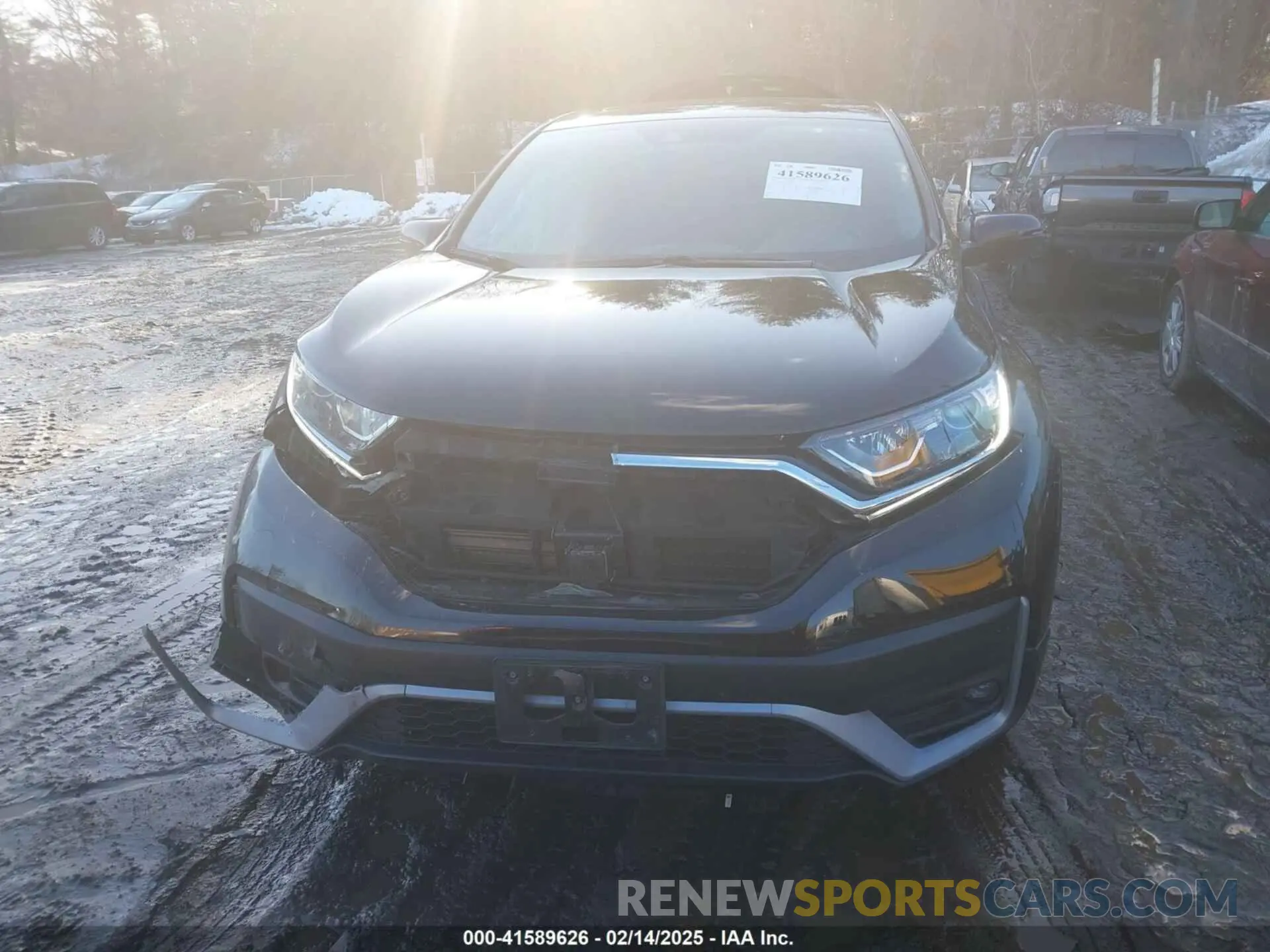 13 fotografías del automóvil dañado 2HKRW2H55NH606843 HONDA CR-V 2022